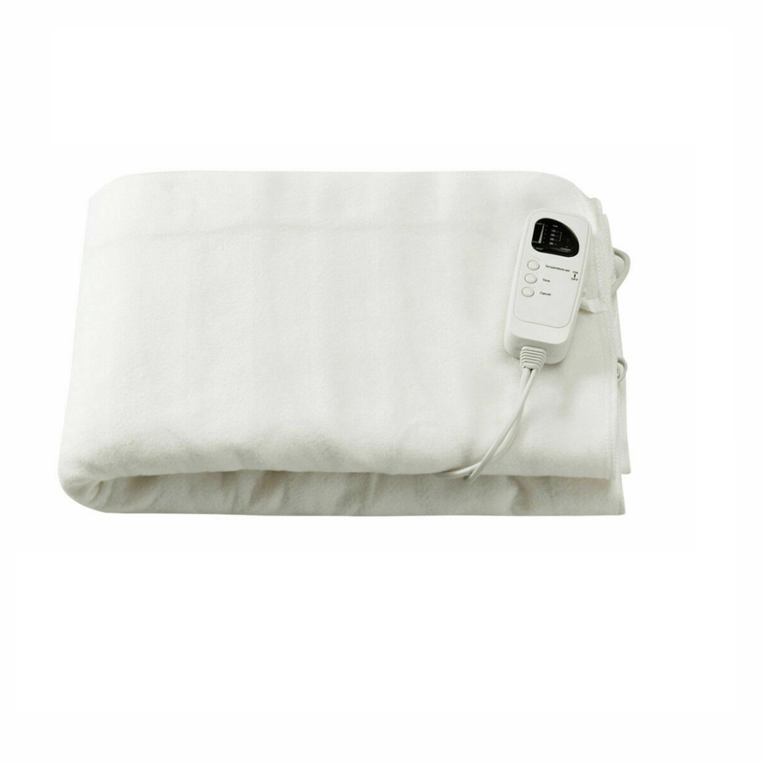 Gymax Twin Size Electric Heated Mattress Pad Blanket w/ 5 Temperature Modes & Timer