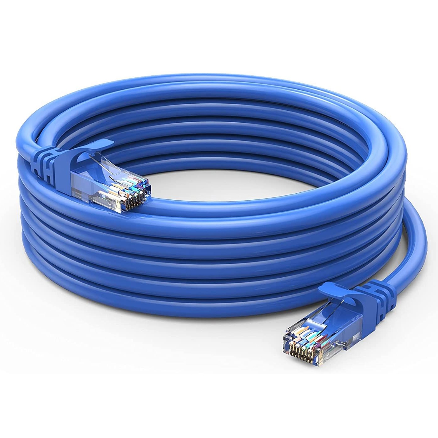 4 Meter Blue RJ45 Cat-5 Ethernet Cable, High-Speed Data Transfer for Smooth Internet Browsing and Streaming
