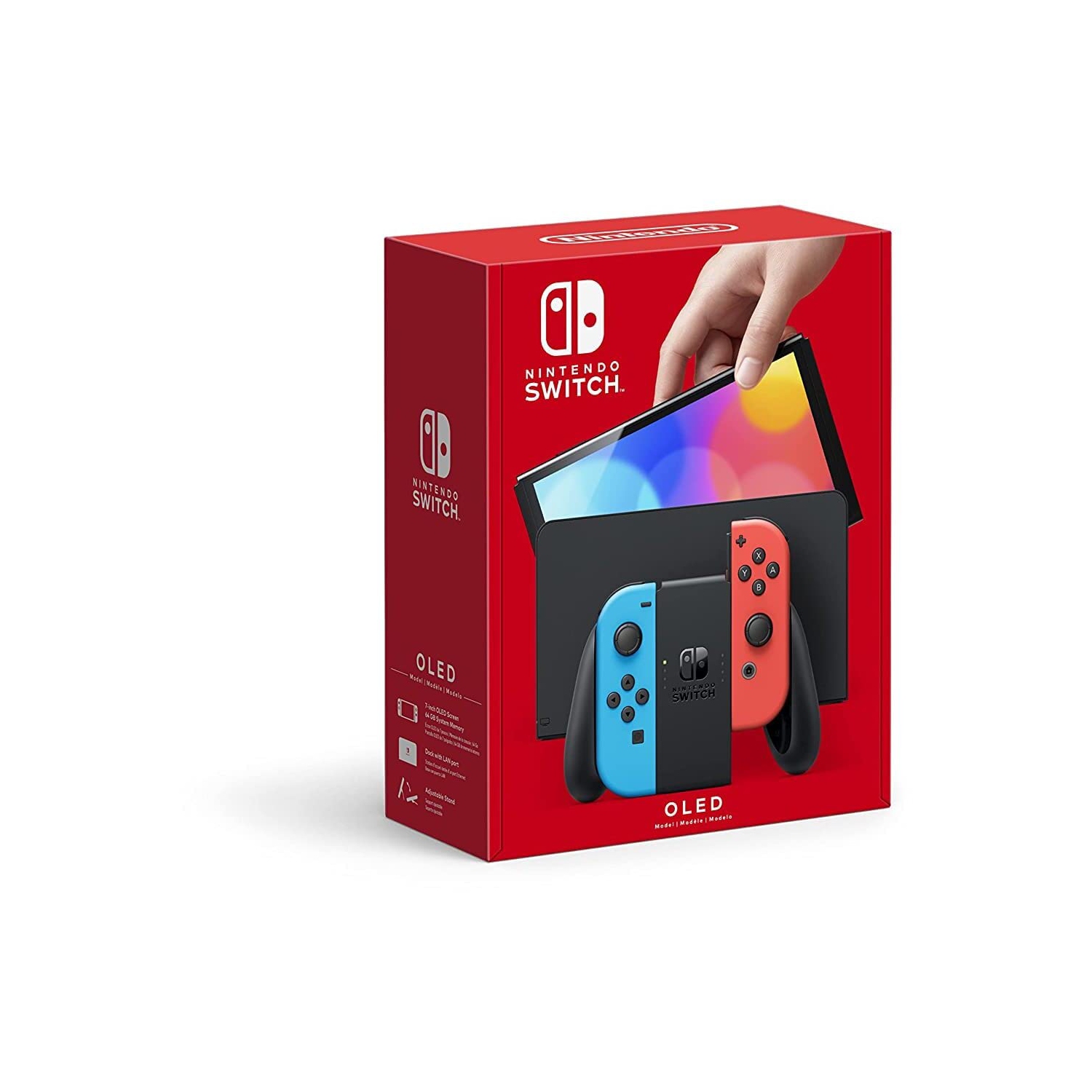 NINTENDO SWITCH OLED NEON BLUE/NEON RED - Brand New