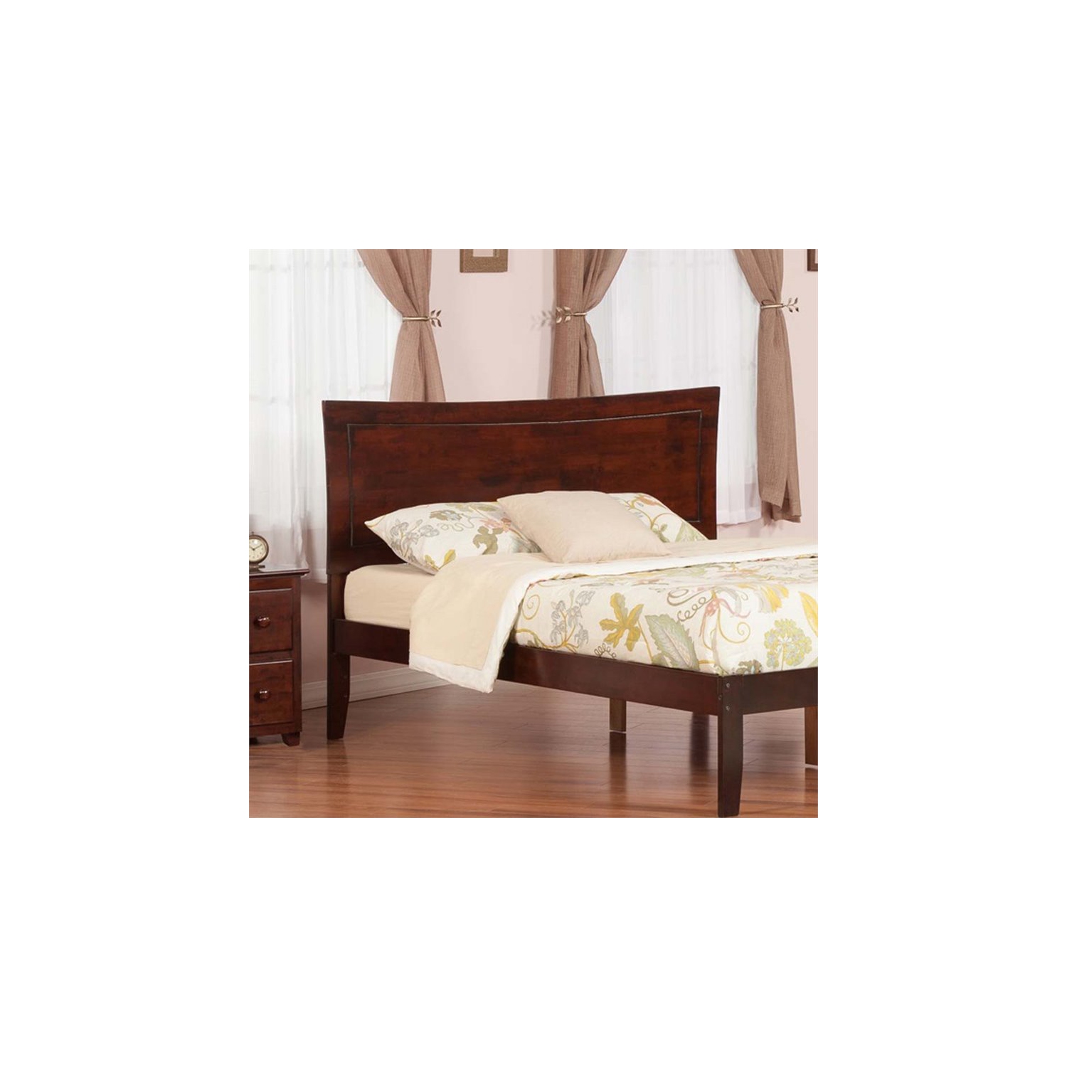 AFI Metro Queen Panel Headboard in Walnut