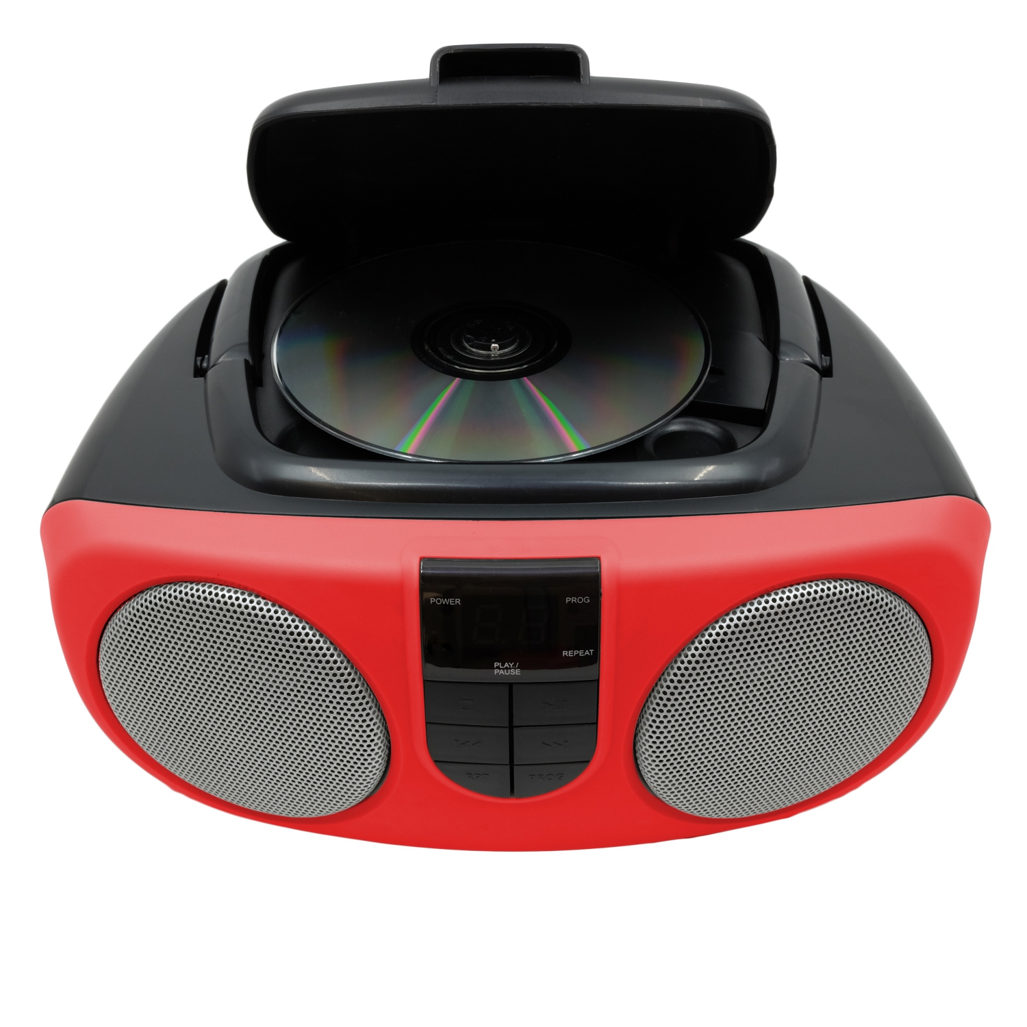 Proscan Portable CD Player with AM/FM Radio - Red