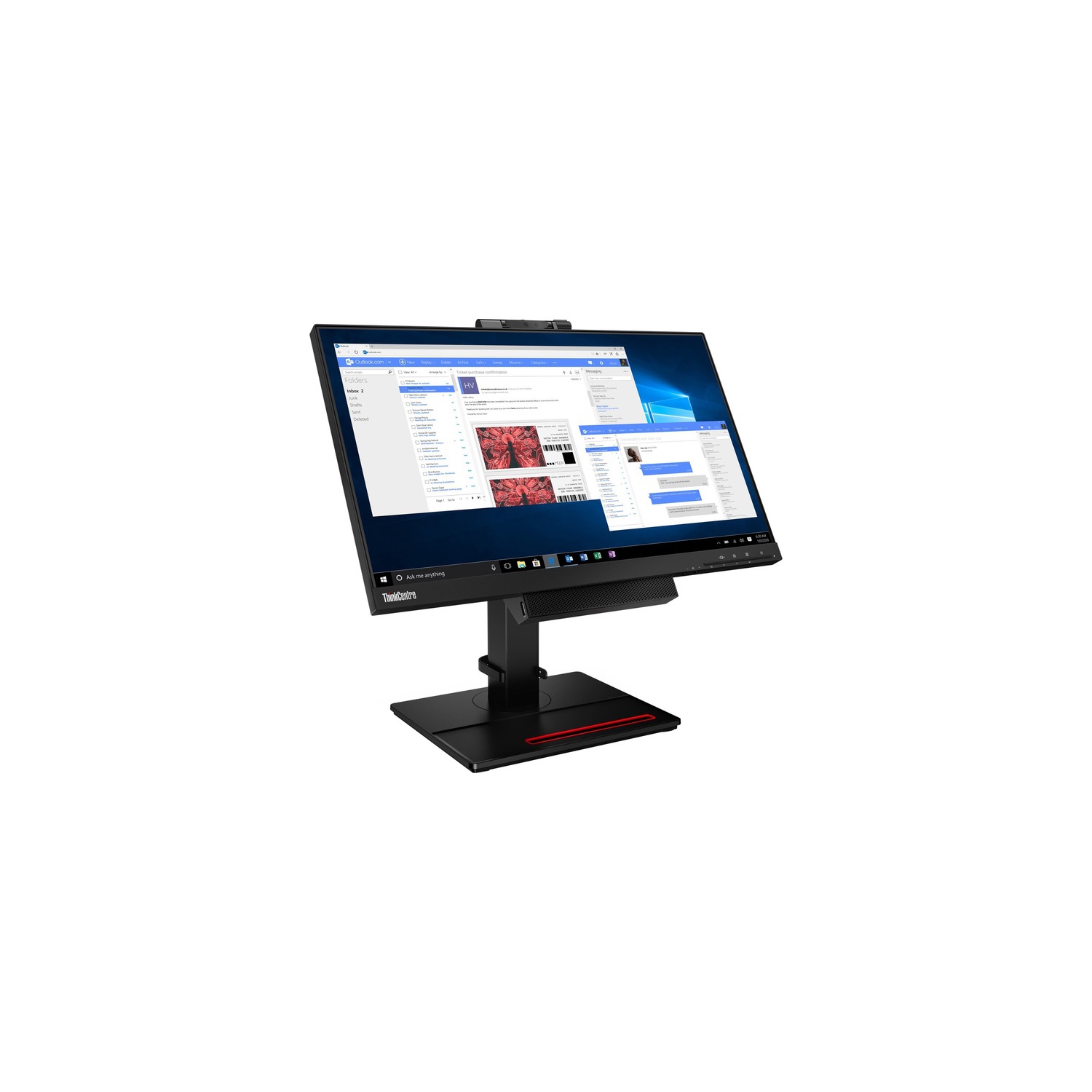 Lenovo ThinkCentre Tiny-In-One 22 Gen 4 Touchscreen LCD Monitor 11GTPAR1US