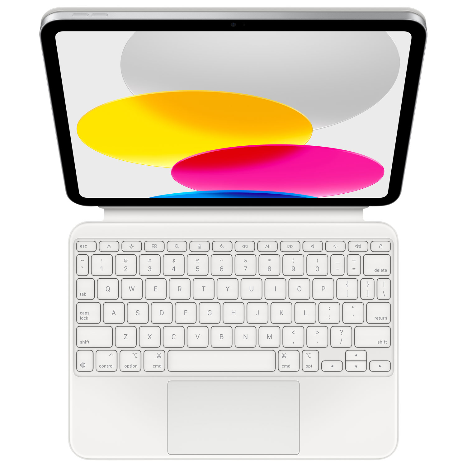 Apple Magic Keyboard Folio for iPad 10.9" (10th Gen) - Silver - French