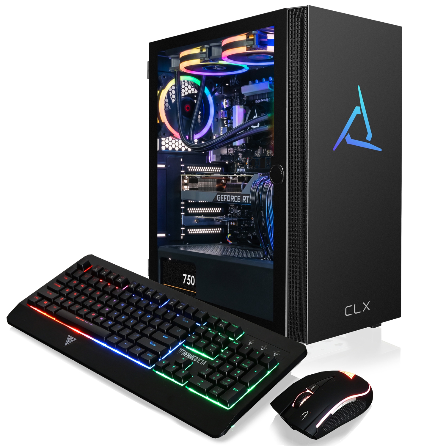 CLX SET Gaming Desktop Intel Core i7 14700KF 32GB DDR5 5600 Memory GeForce  RTX 4070 2TB NVMe M.2 SSD Black TGMSETRTU3A01BM - Best Buy