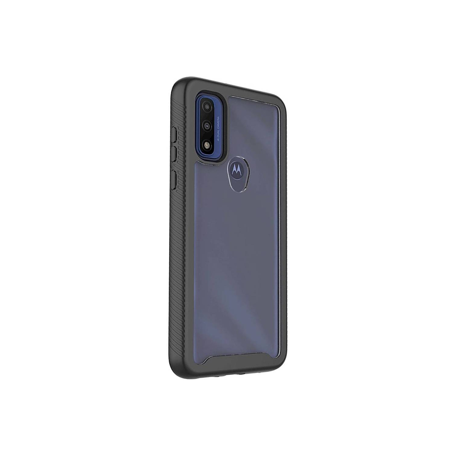 SaharaCase - GRIP Series Case for Motorola Moto G Pure and G Power 2022 - Black