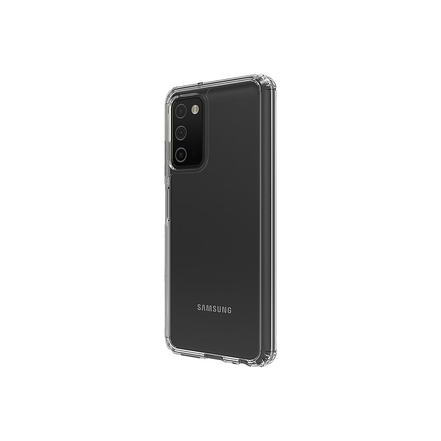 SaharaCase - Hybrid-Flex Hard Shell Case for Samsung Galaxy A03 and Galaxy A03s - Clear