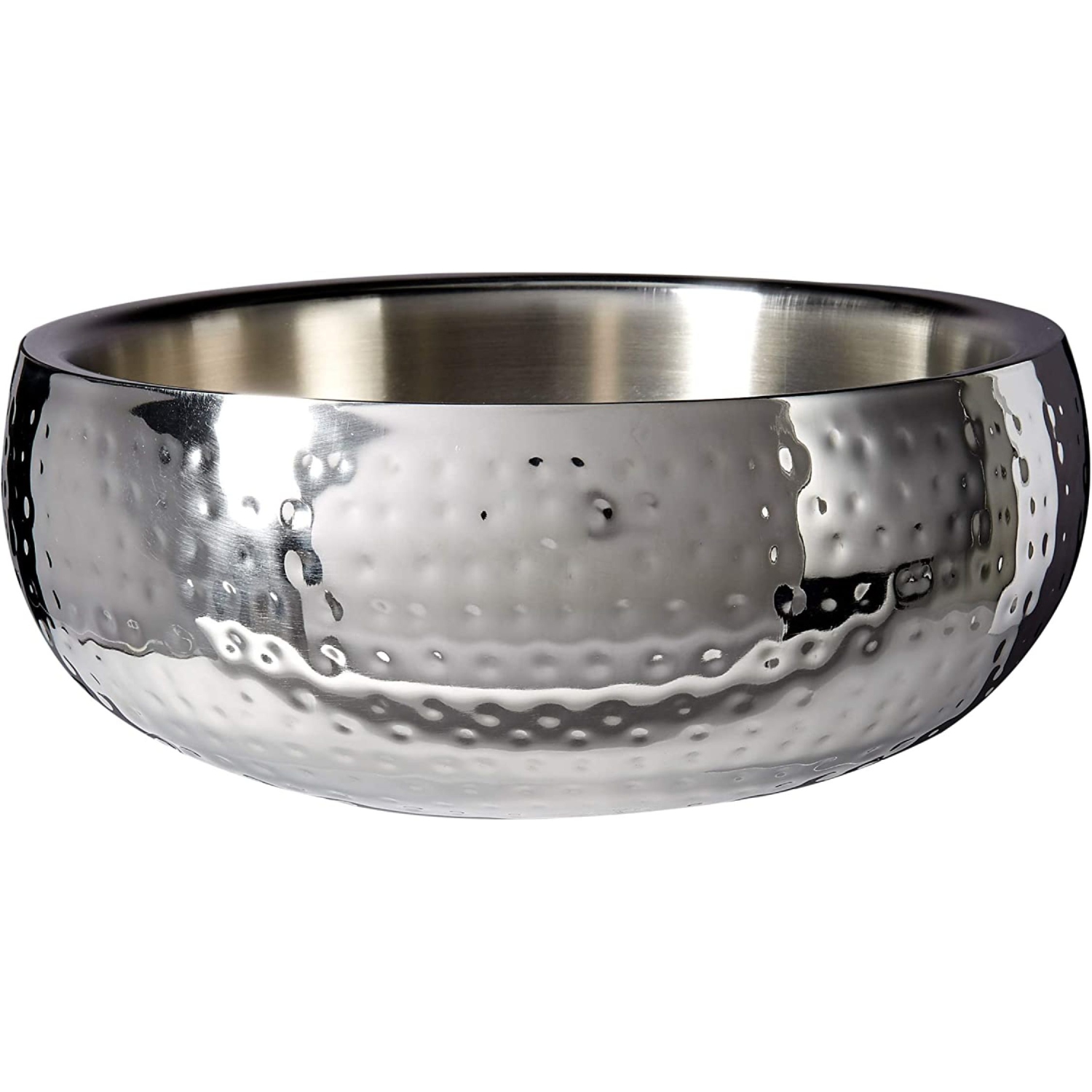 Elegance Salad bowl hammered