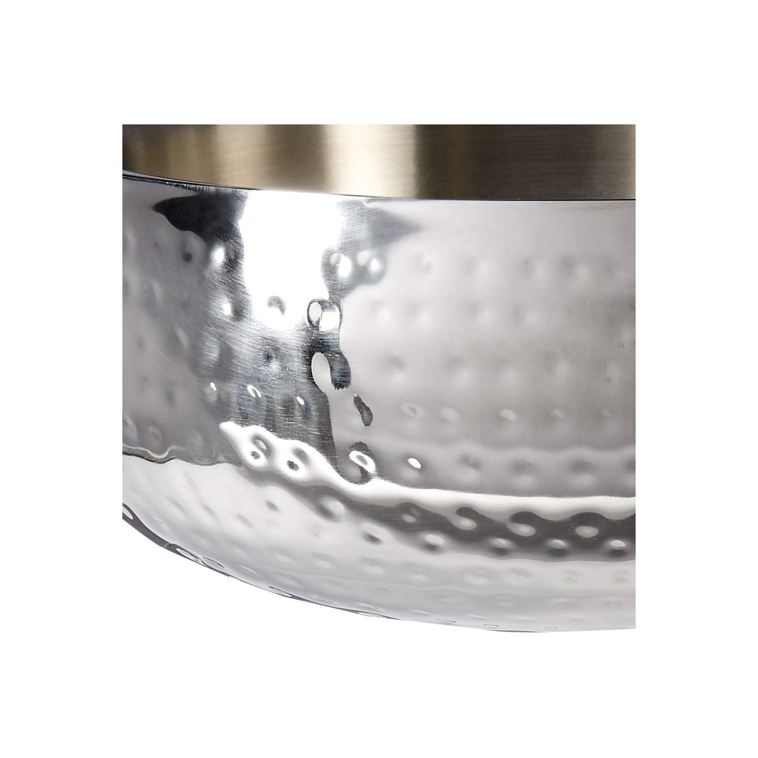 Elegance Salad bowl hammered