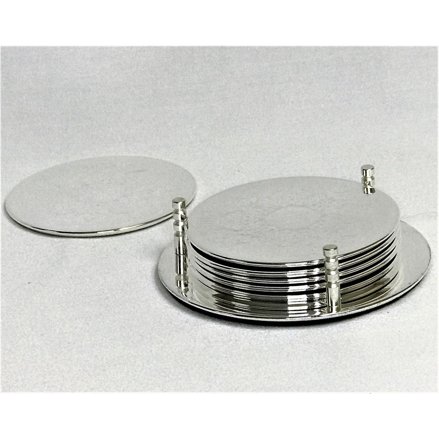 It Plated 7-pc Coaster Set