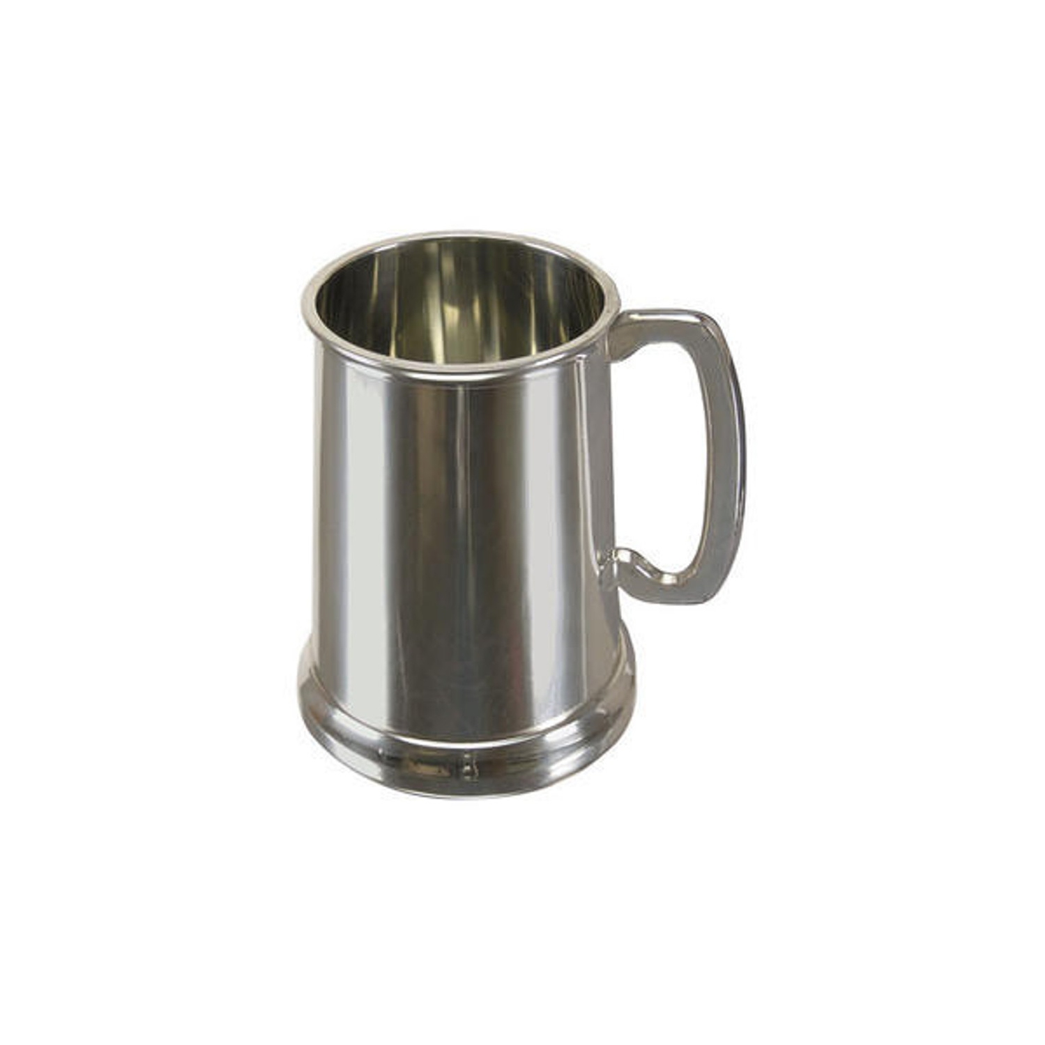 Elegance Plain Pewter Pl. Tankard-19 oz.