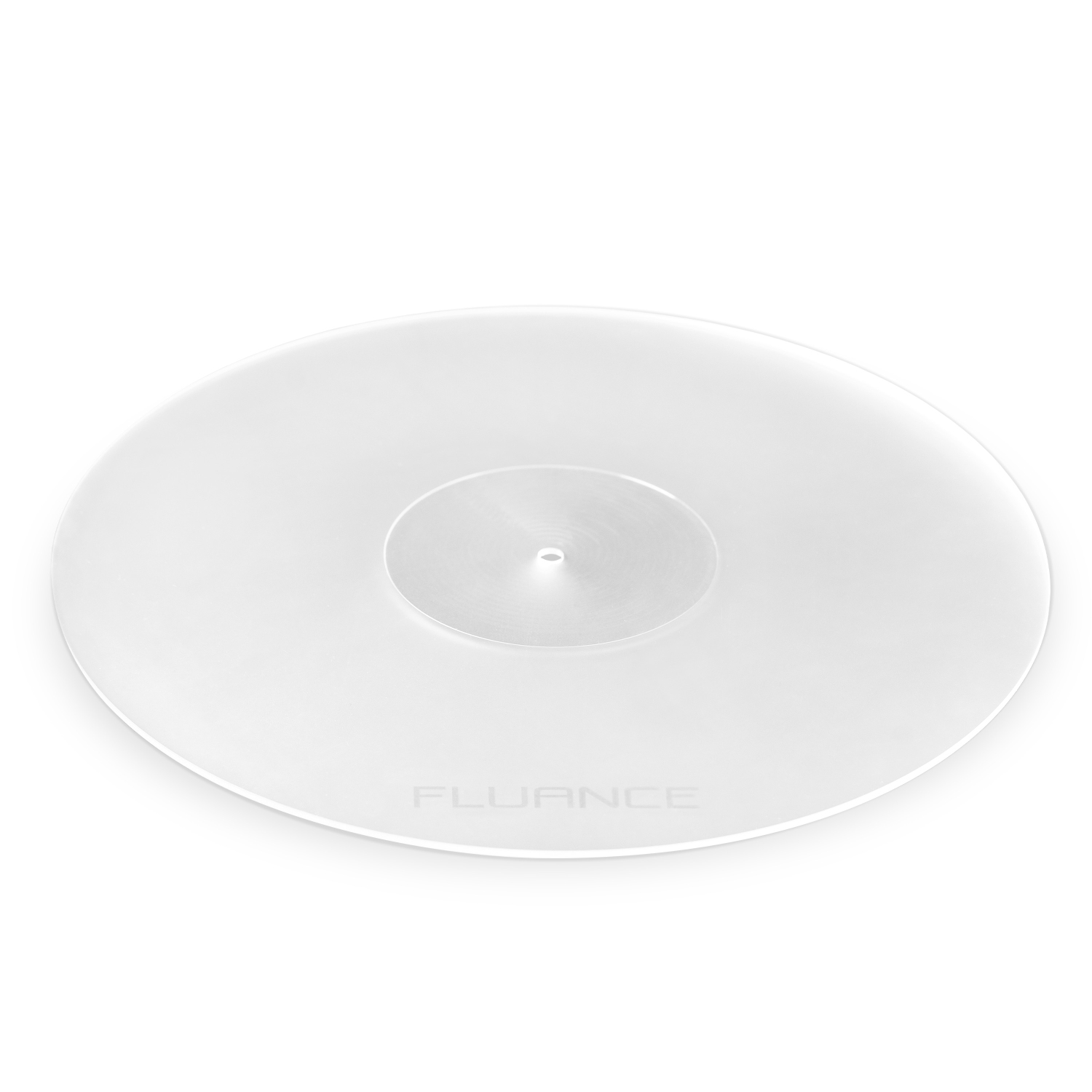 Fluance Acrylic Turntable Platter Mat, Reduces Vibrations, Improves Sound Clarity, Antistatic, for 12" Record Players