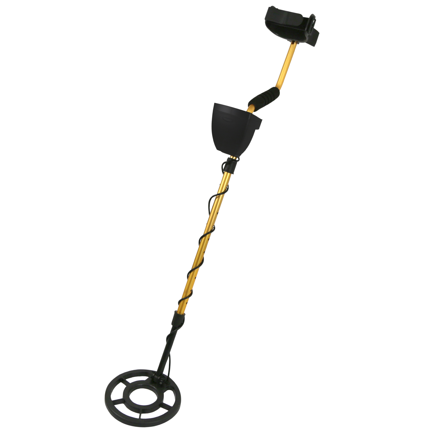 SuperEye S3800 Gold Detector | Enhanced Small Gold Object Detection | Waterproof 8" Coil | LCD Display | Adjustable Stem for Hunting Treasure, Coin &