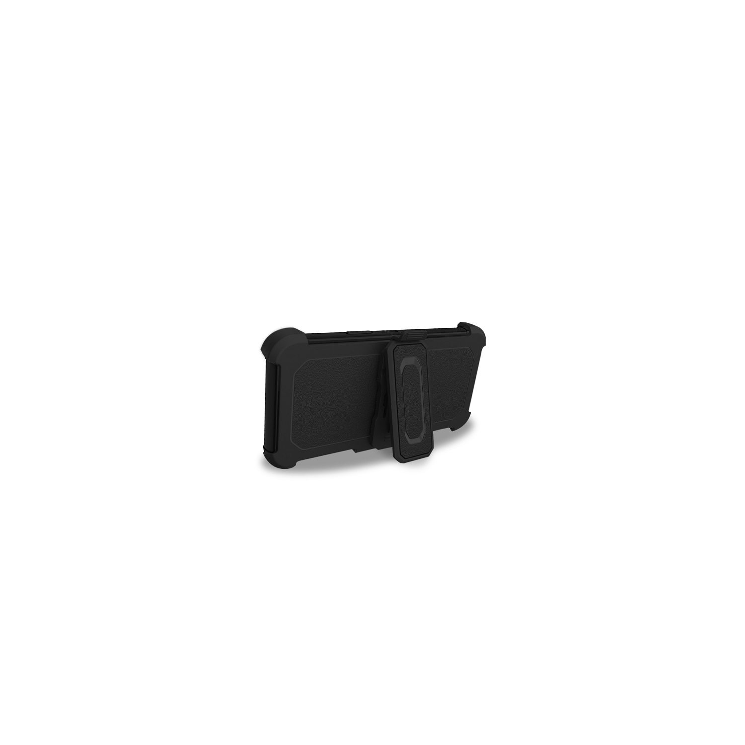 TopSave Coque de protection complète du corps avec armure hybride à trois couches résistante aux chocs et résistante aux chocs avec clip de ceinture