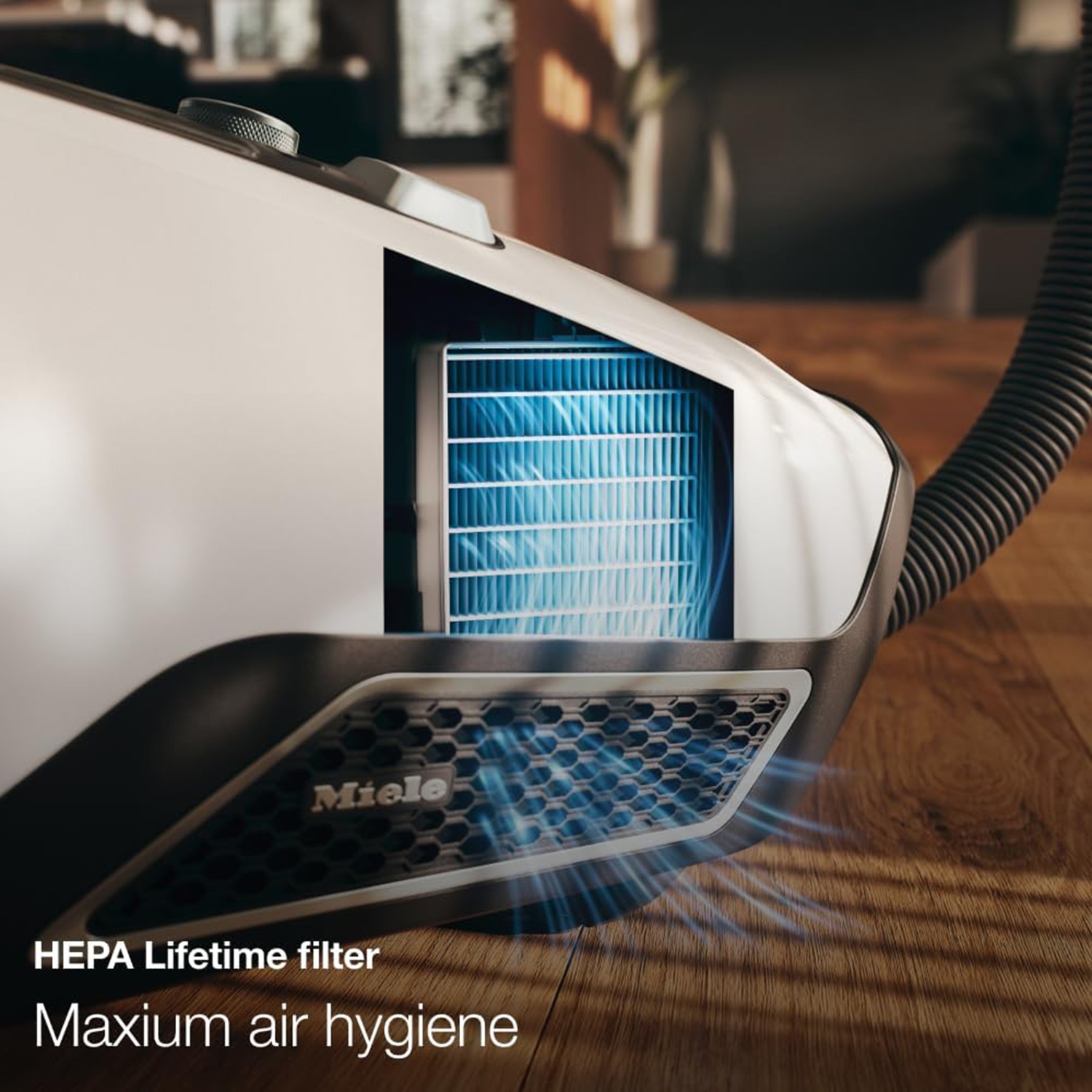 Miele Blizzard Cat & Dog Canister Vacuum - Autumn Red