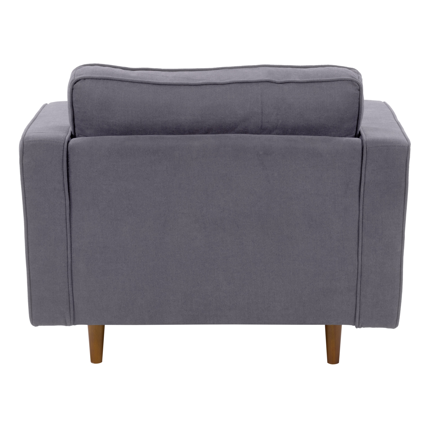 CorLiving LGA-401-C Mulberry Fabric Upholstered Modern Accent Chair, Grey