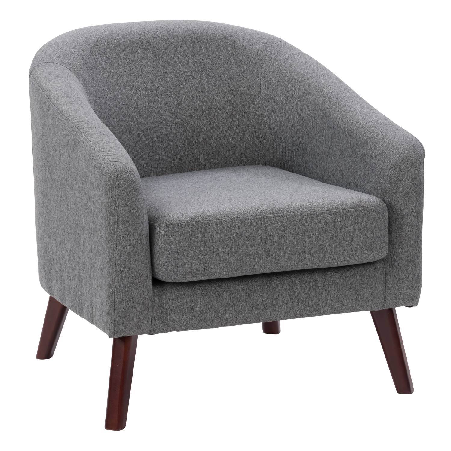 CorLiving LSS-150-C Elwood Modern Tub Chair in Grey