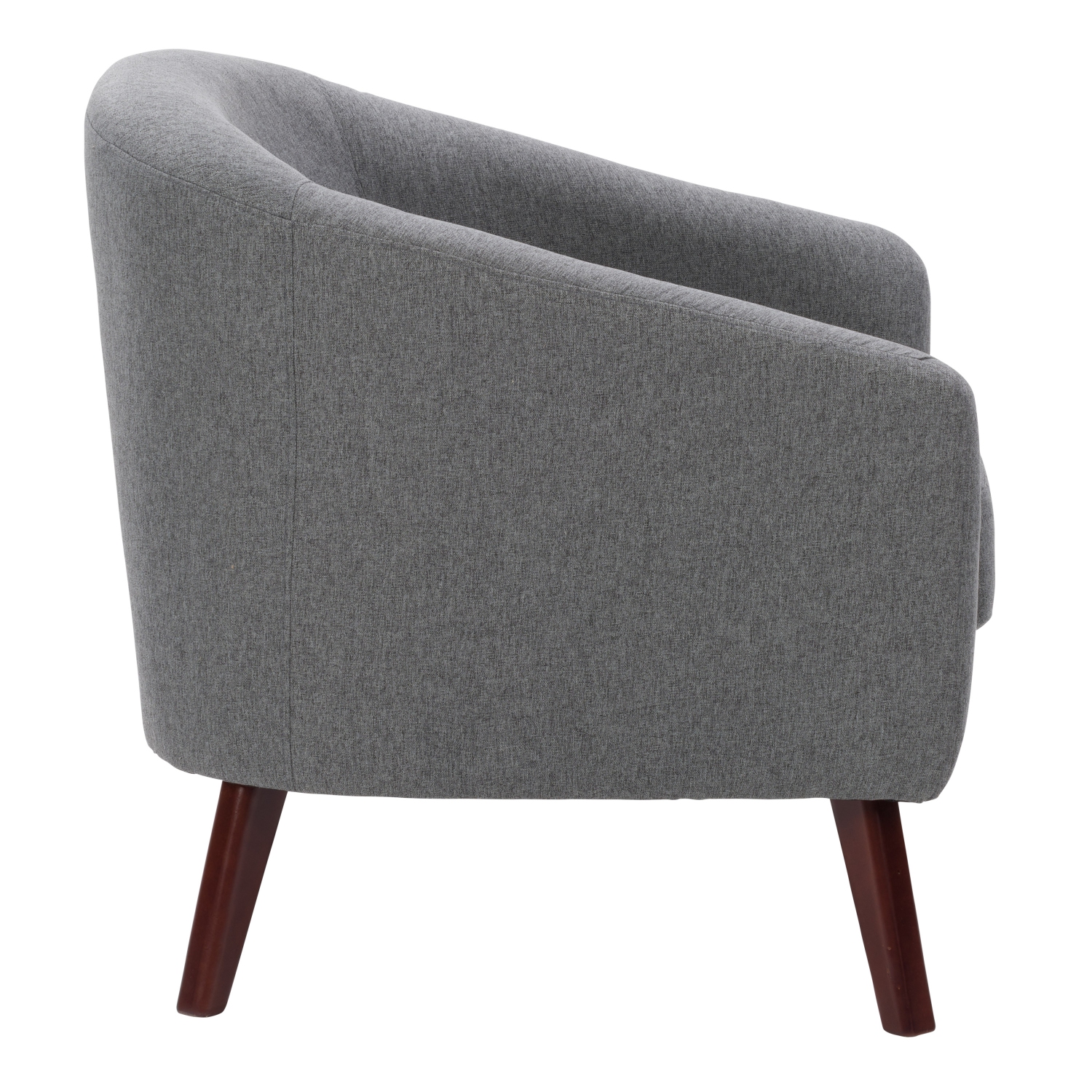 CorLiving LSS-150-C Elwood Modern Tub Chair in Grey