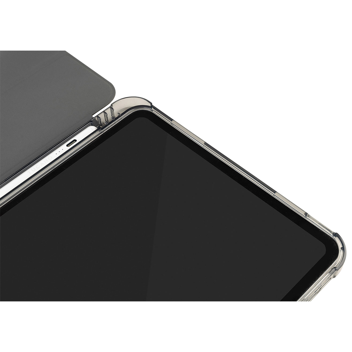 Étui folio satiné de Tucano Milano Italy pour iPad 11 po/iPad 10,9 po (10e génération) - Gris