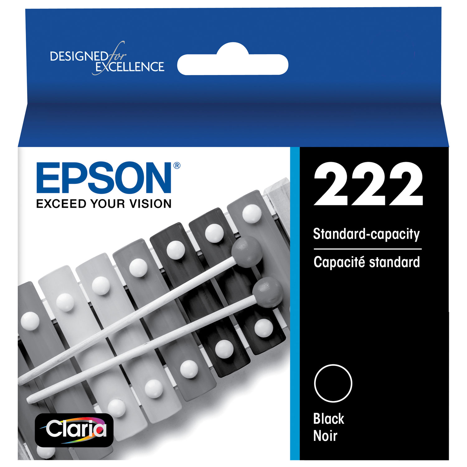 Cartouche d'encre noire T222 d'Epson