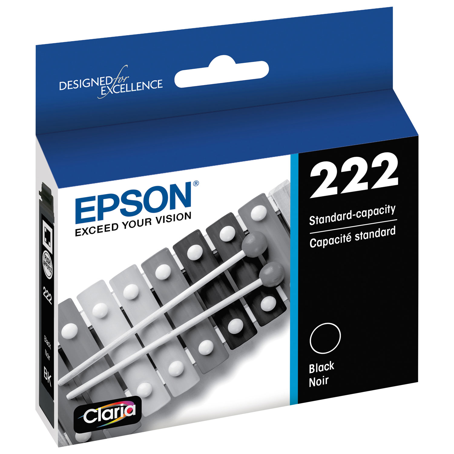 Cartouche d'encre noire T222 d'Epson