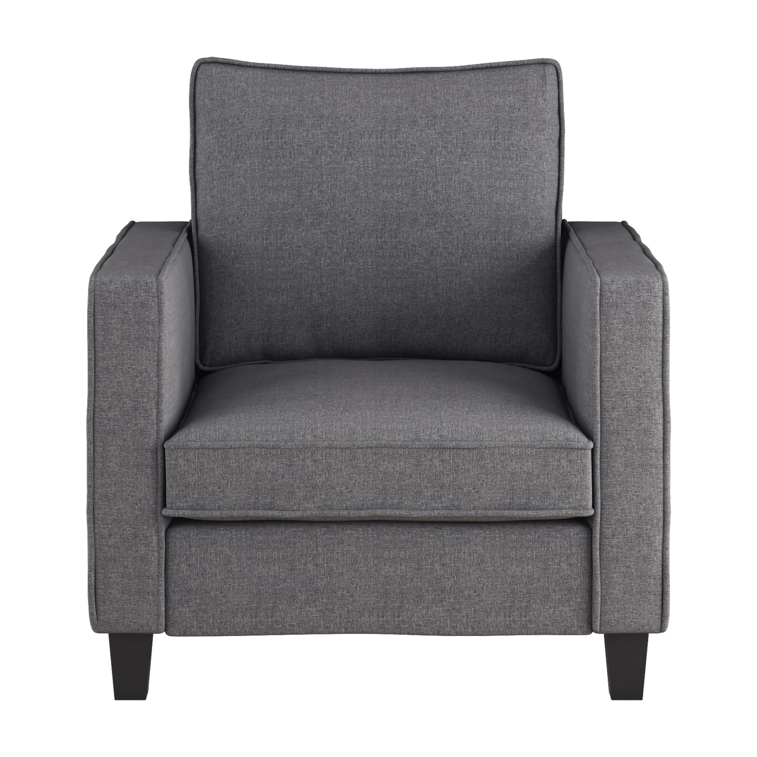 CorLiving Georgia Grey Fabric Accent Chair