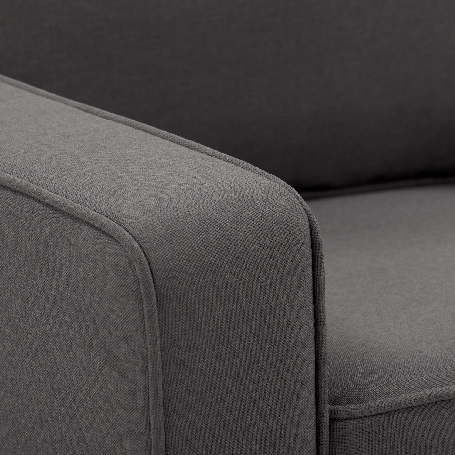 CorLiving Georgia Grey Fabric Accent Chair