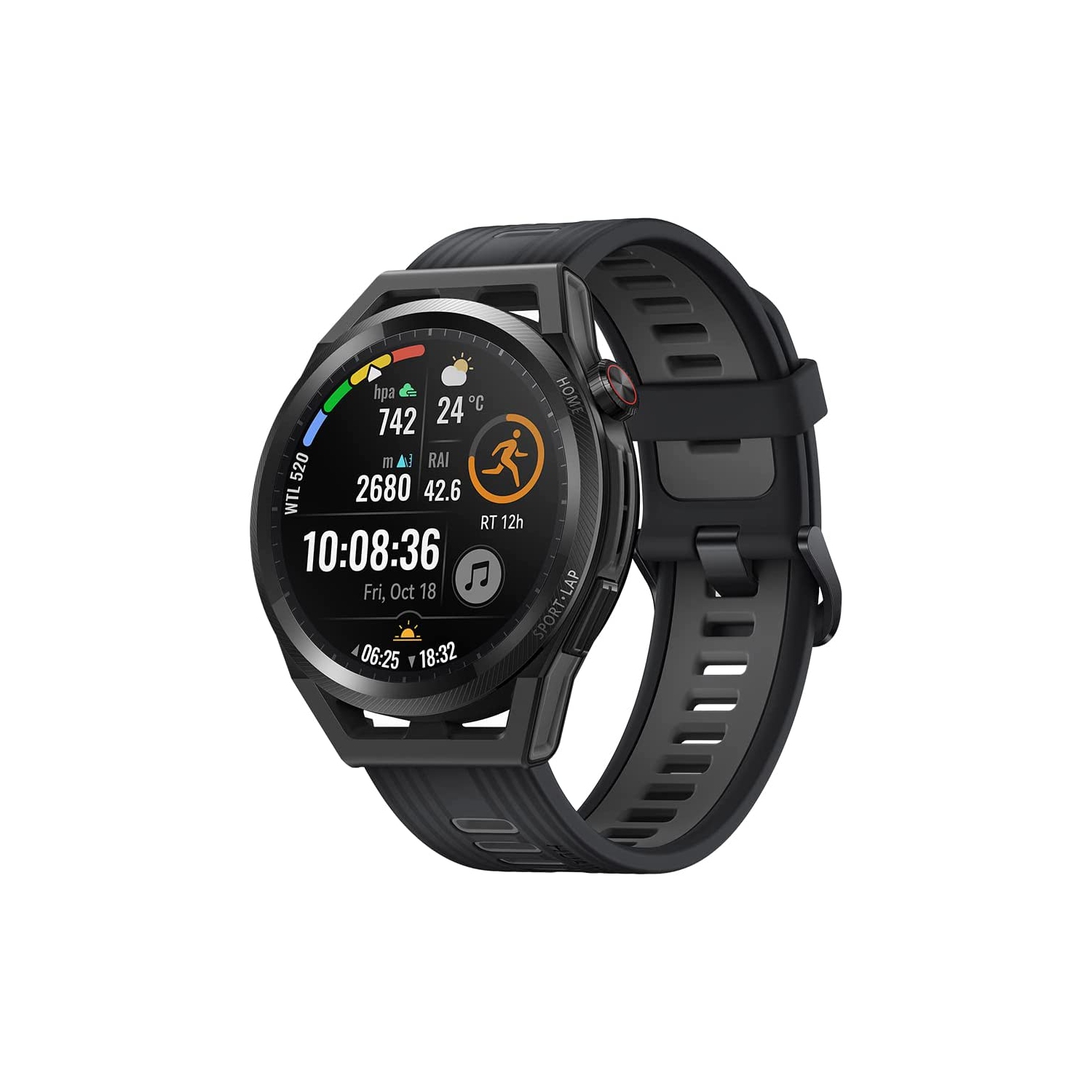 HUAWEI Watch GT Runner - Real-Time Heart Rate Monitoring, Dual-Band Five-System GNSS, AI Running Coach, Running Program, Lightweight, 2-Week Battery Life