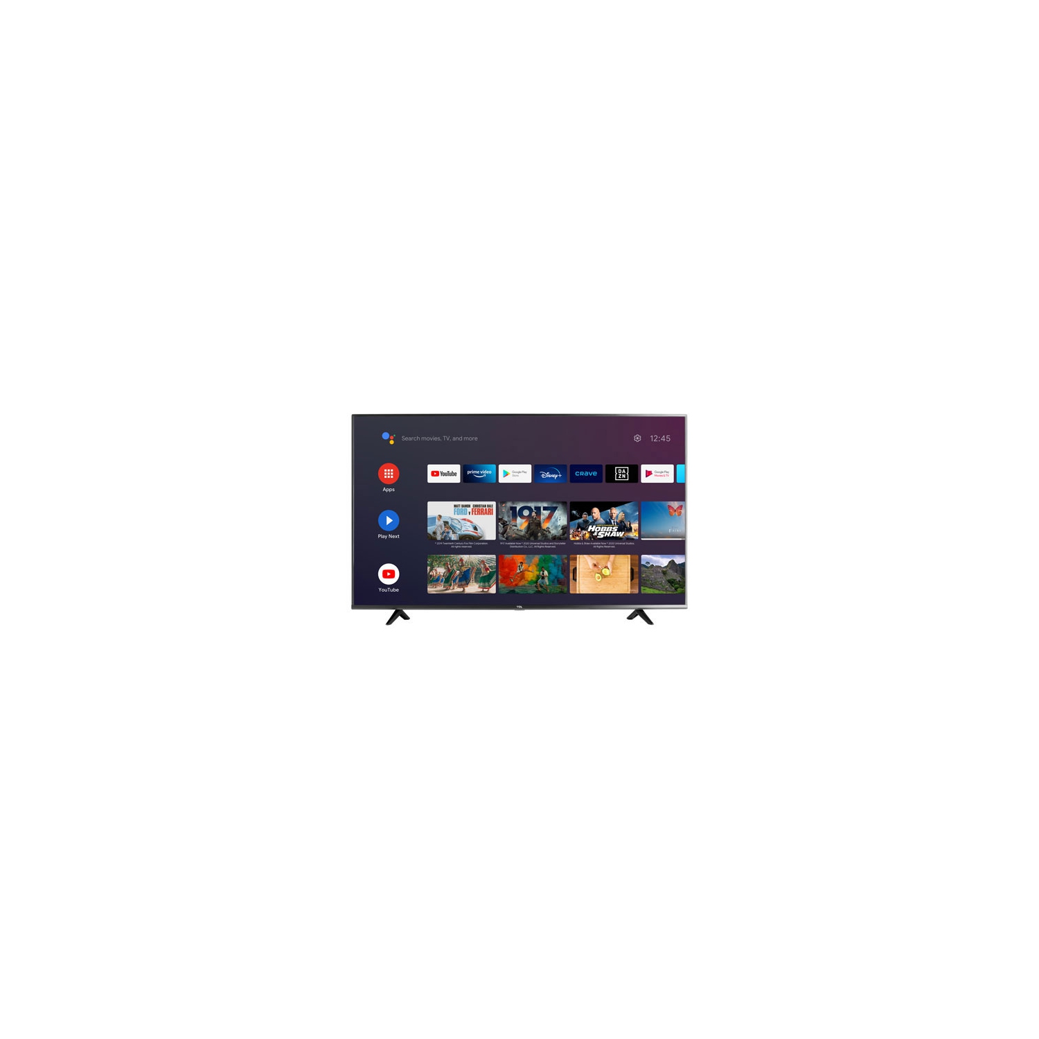 Open Box - TCL 4Series 50" 4K UHD HDR LED Android Smart TV (50S434CAB) 2021