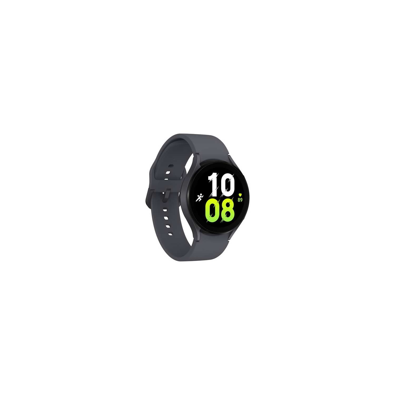 Remis à neuf - montre intelligente 44 mm Galaxy Watch5 (GPS) de Samsung avec moniteur de fréquence cardiaque - Gris