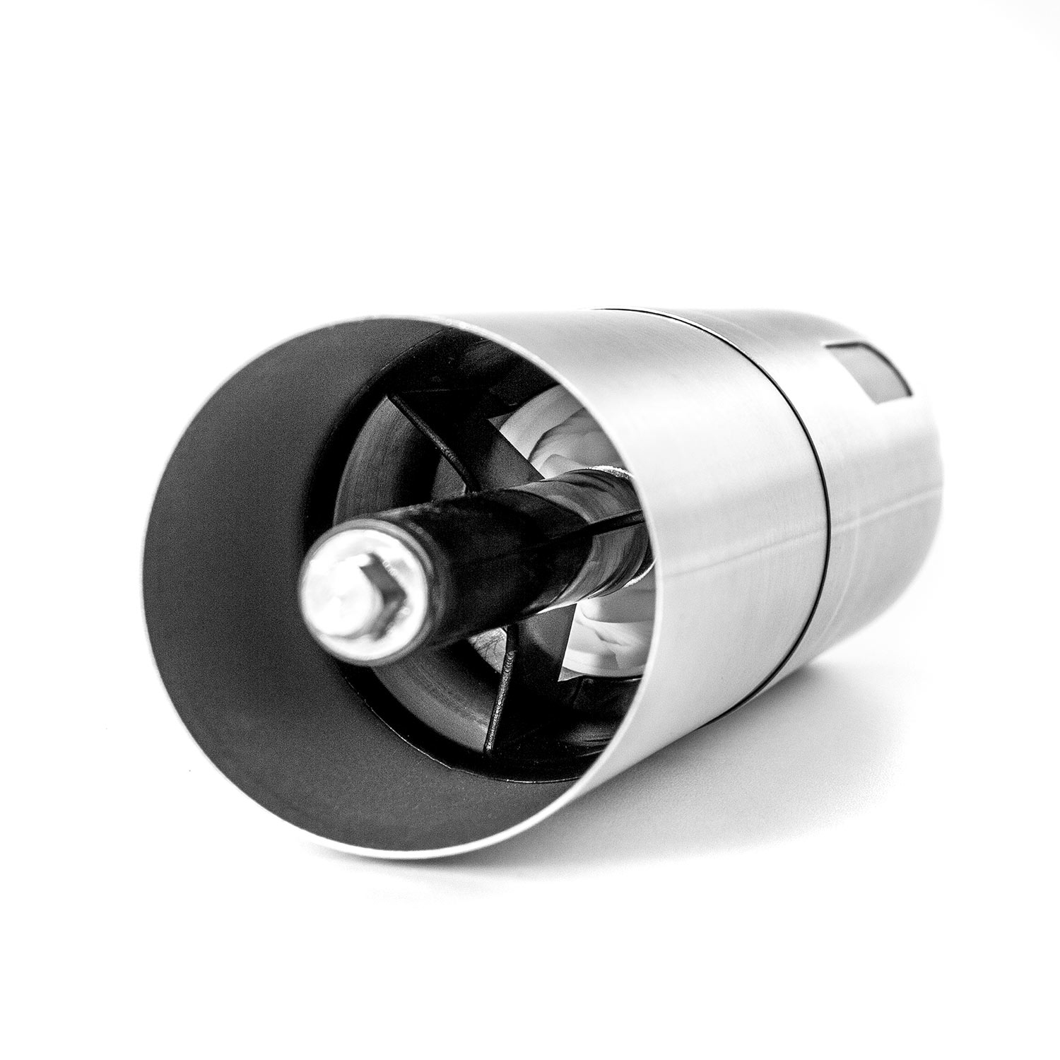 Biltek Stainless Steel Manual Coffee Grinder, Adjustable Conical Ceramic Burr Grinder for Precision Brewing Every Time - Perfect for Home, Office, or