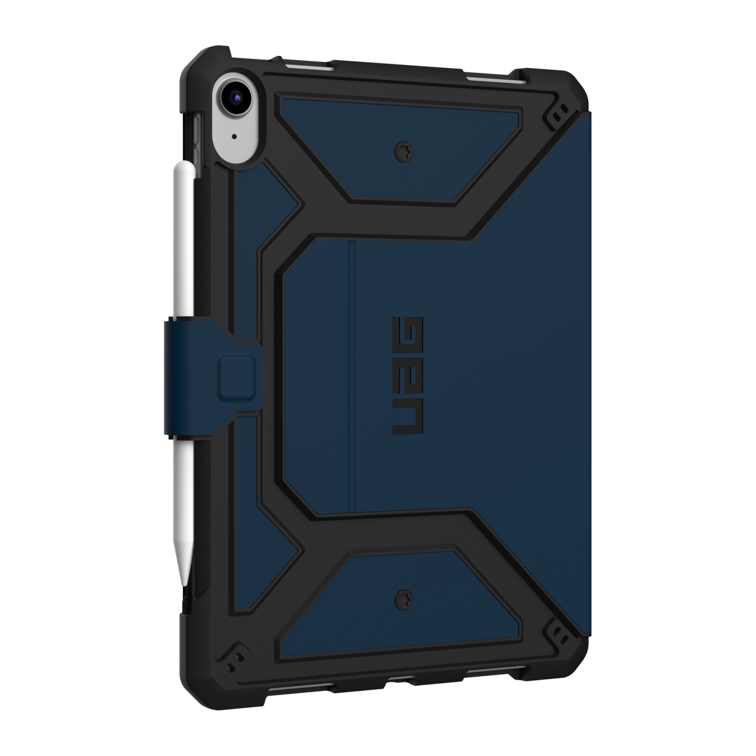 Étui Metropolis iPad d'UAG pour 10,2 : (7th génération), (2020) (8th génération), (2021) (9th génération) étui rigide ajusté en plastique bleu