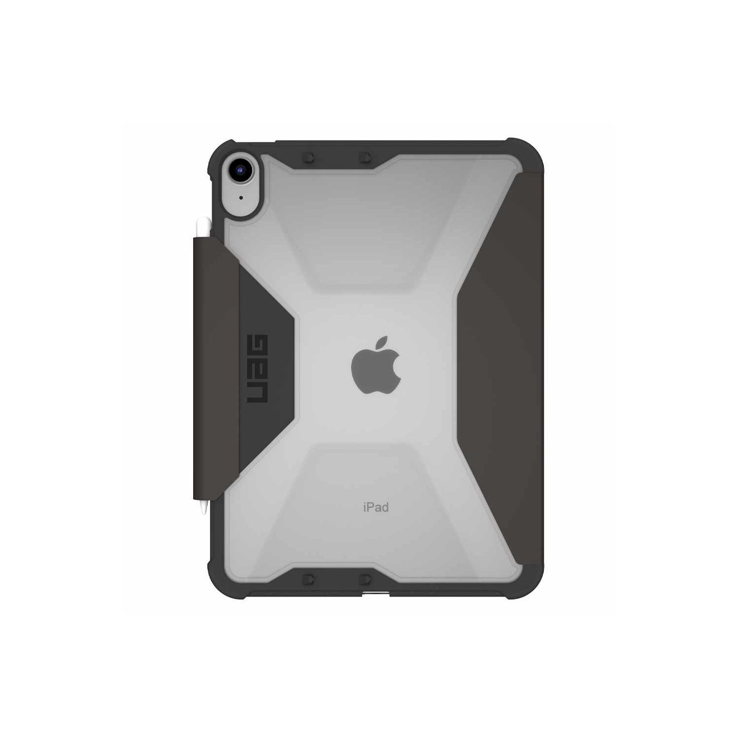 UAG Plyo Folio Case | Made for iPad 11 2025/(10th Gen) | Black/Ice