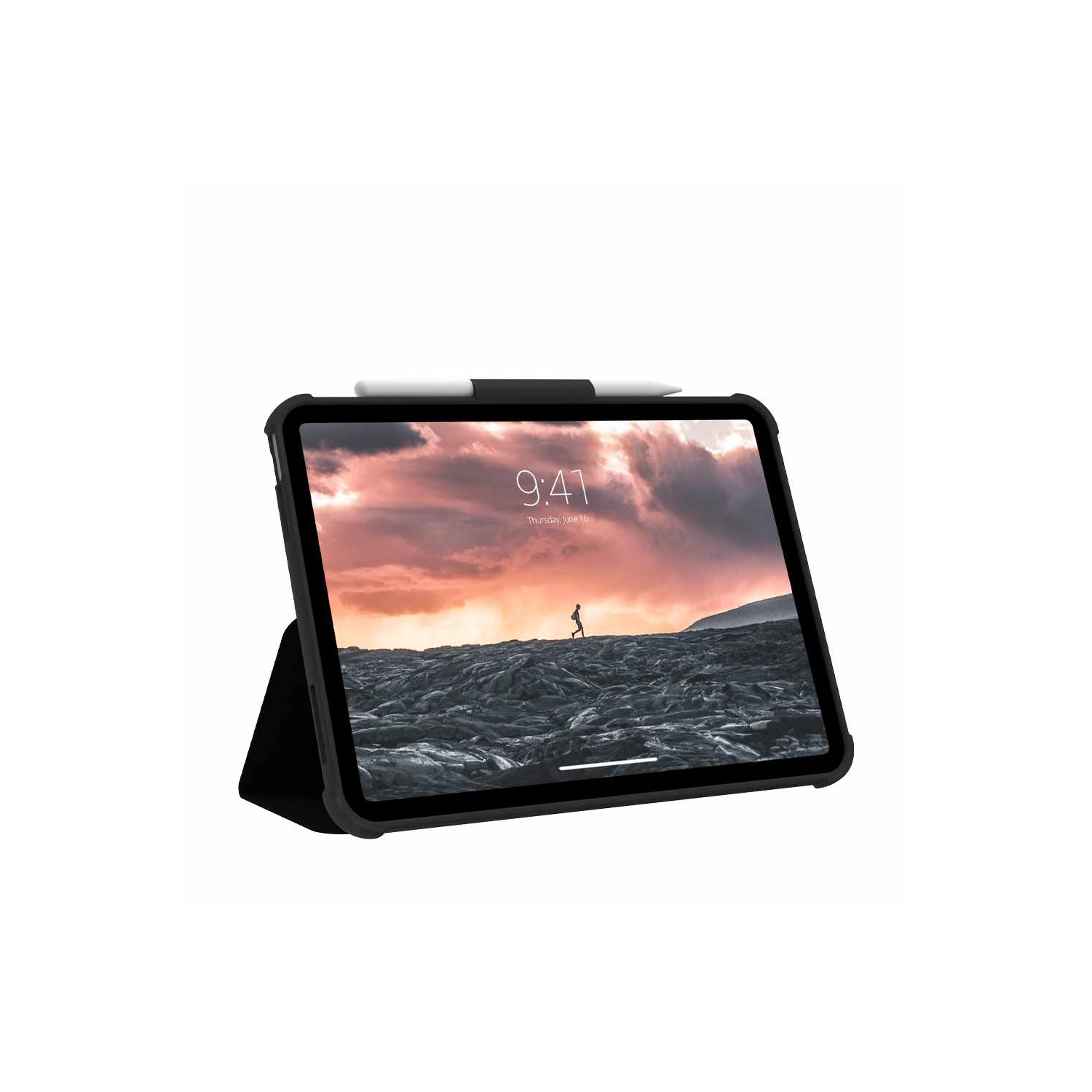 UAG Plyo Folio Case | Made for iPad 11 2025/(10th Gen) | Black/Ice