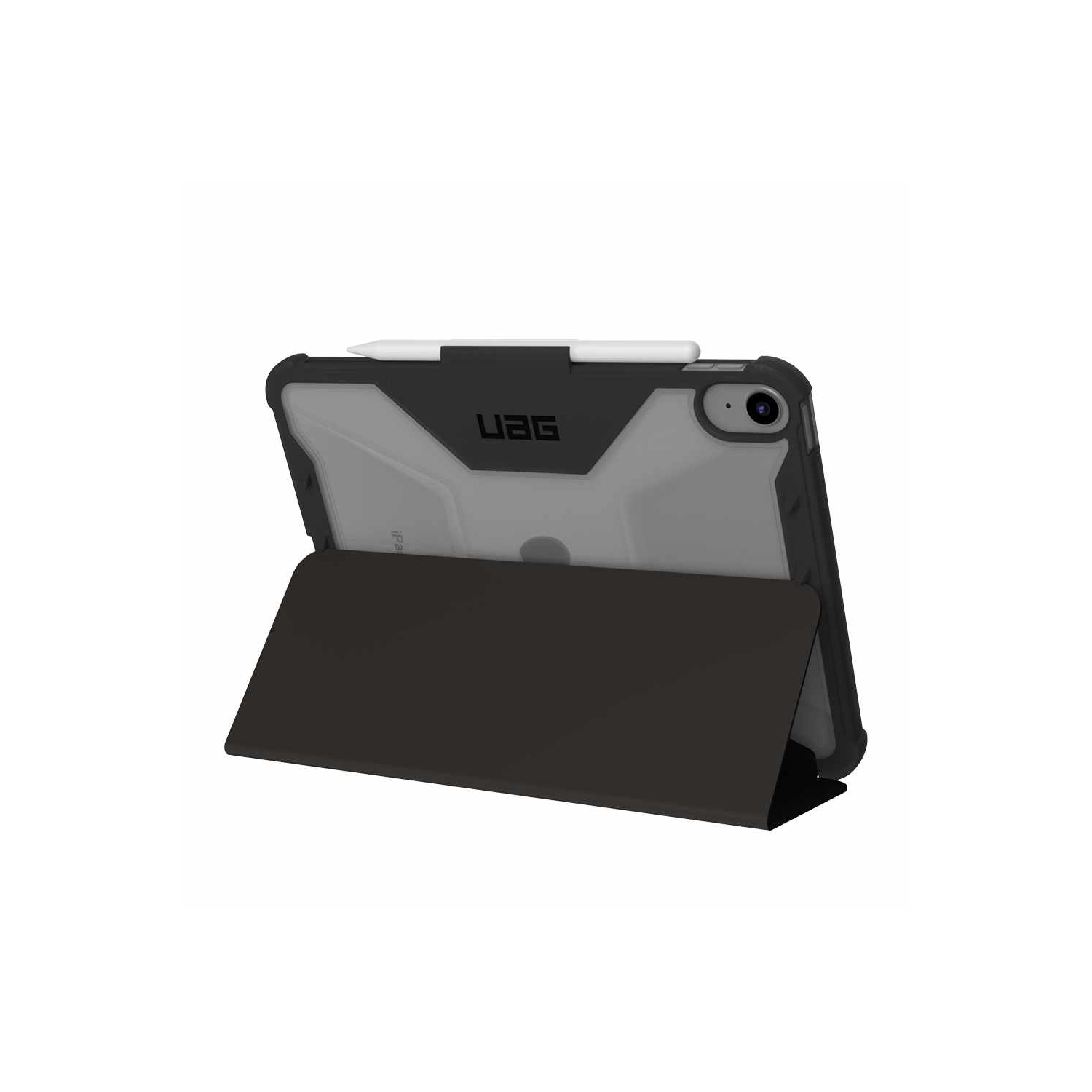 UAG Plyo Folio Case | Made for iPad 11 2025/(10th Gen) | Black/Ice