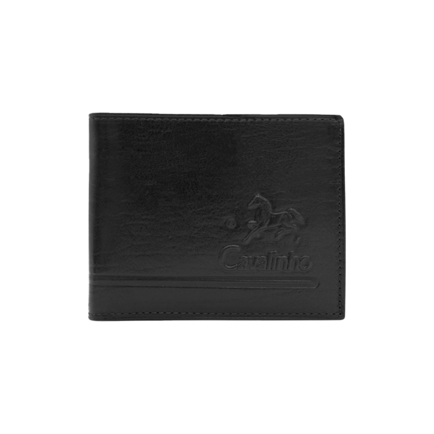 Cavalinho Trifold Leather Wallet - Black - handmade in Portugal & RFID protected
