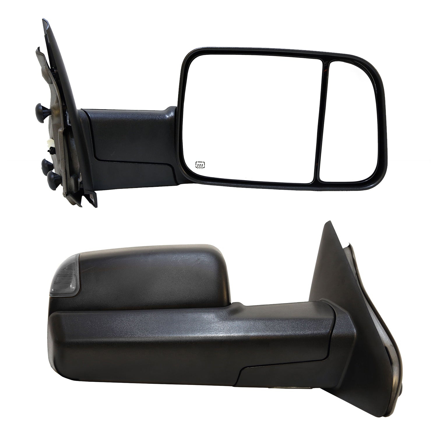 Rétroviseurs de remorquage extensible Galaxy Auto 2002-2008 Dodge RAM 1500 et RAM 2003-2009 2500/3500 – nouveau style