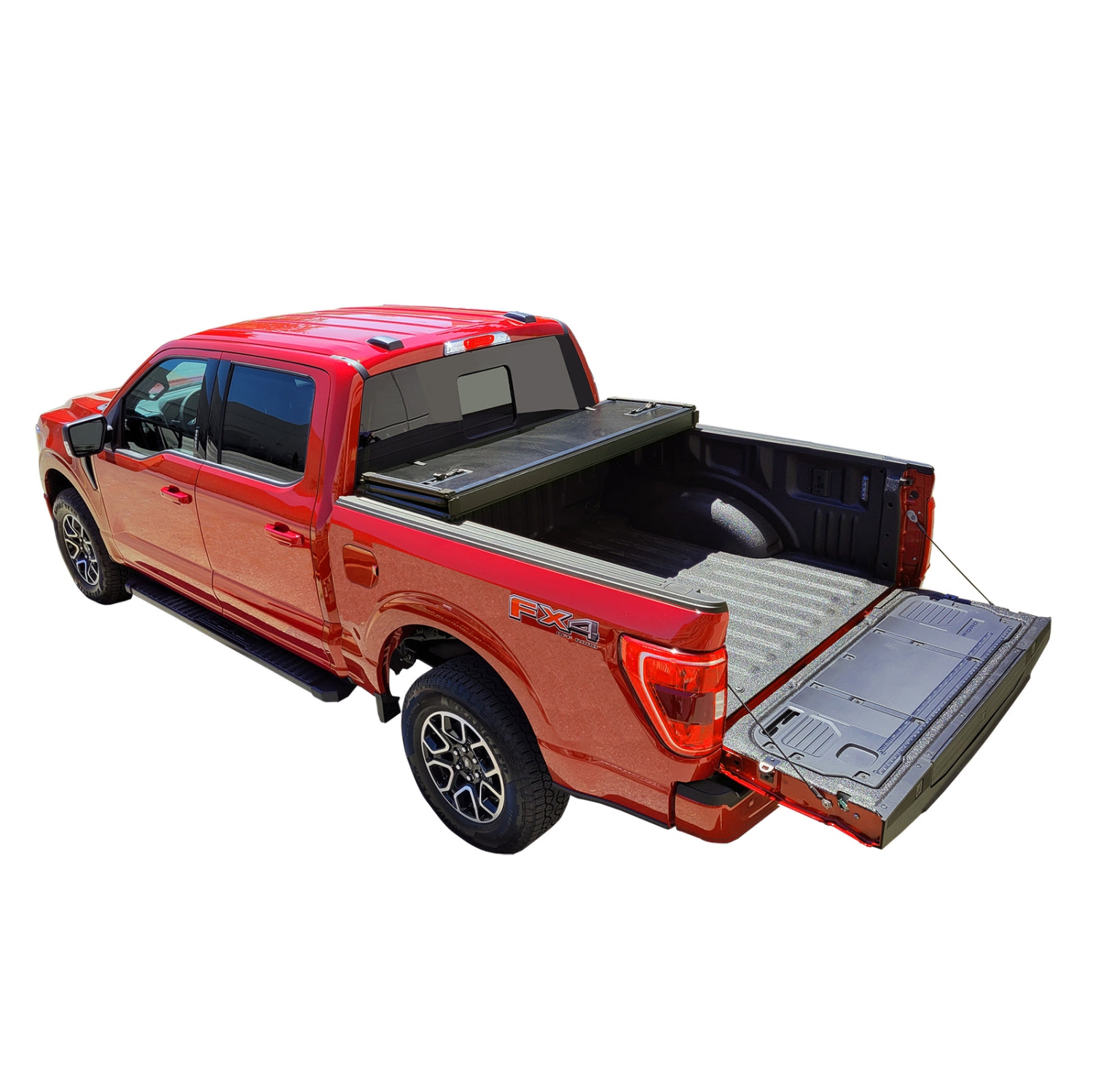 Galaxy Auto 2015-2022 Ford F-150 5.5' Bed Hard Tri-Fold Tonneau Cover