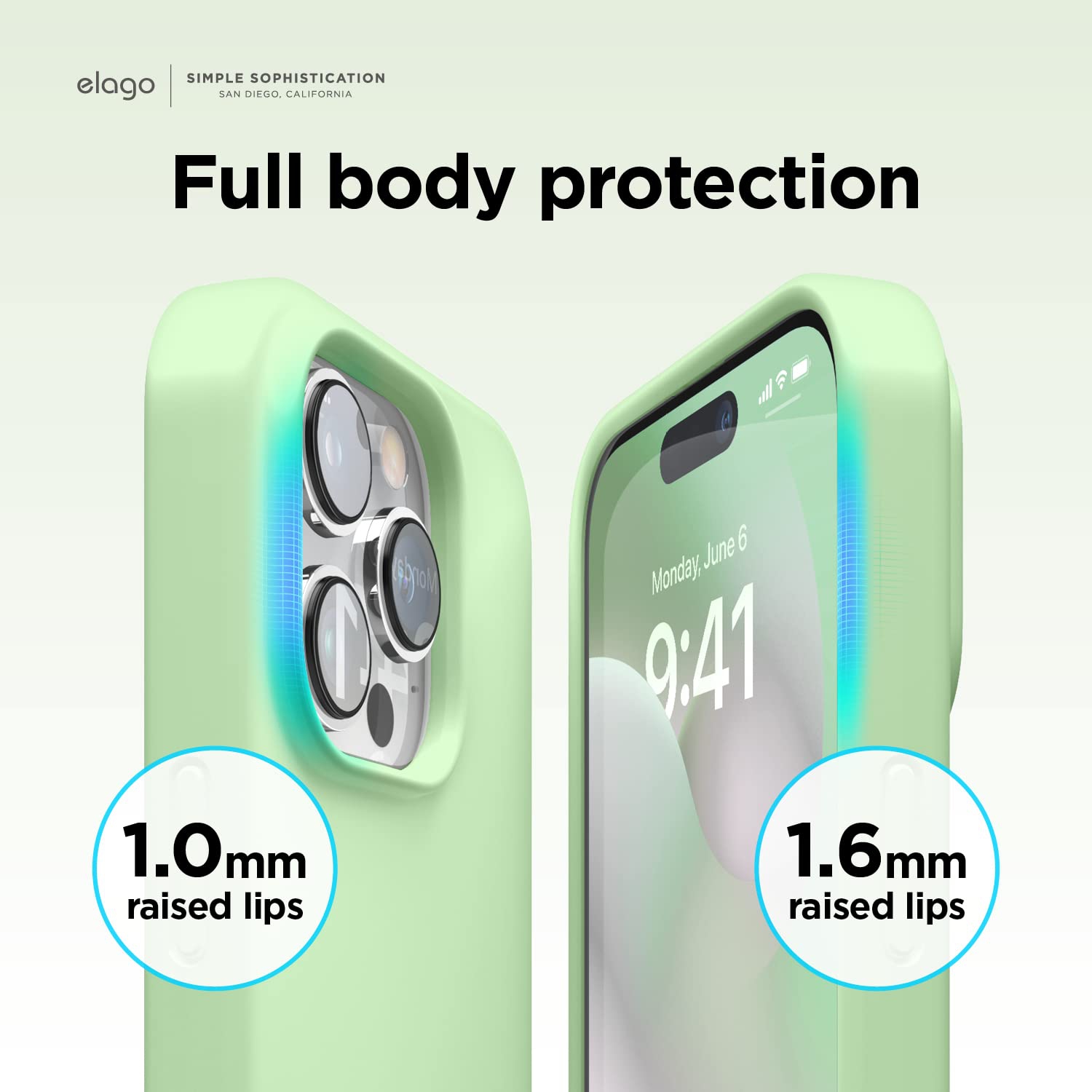 elago Compatible with iPhone 14 Pro Case, Liquid Silicone Case, Full Body Protective Cover, Shockproof, Slim Phone Case, Ant