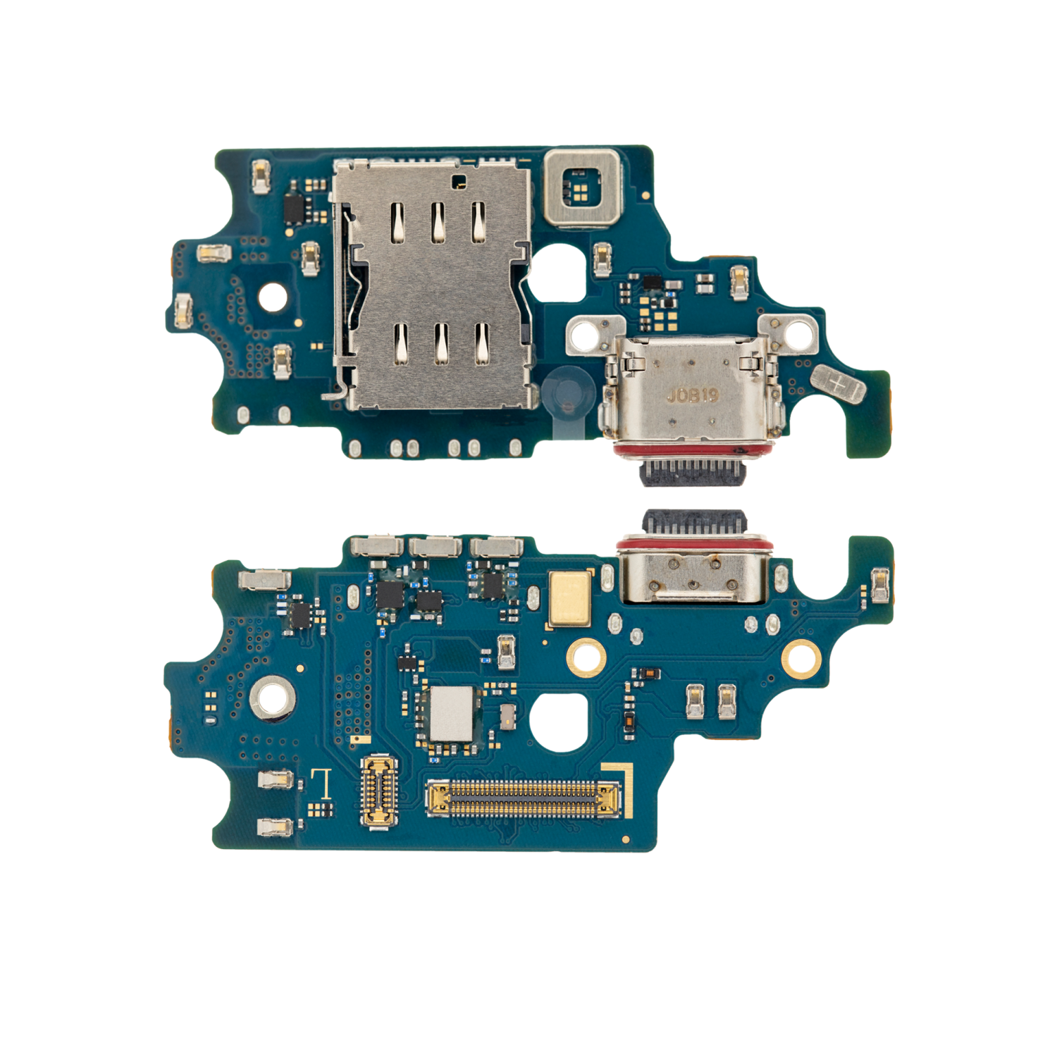 Replacement Charging Port Board With Sim Card Reader Compatible For Samsung Galaxy S21 Plus (G996B) (International Version)