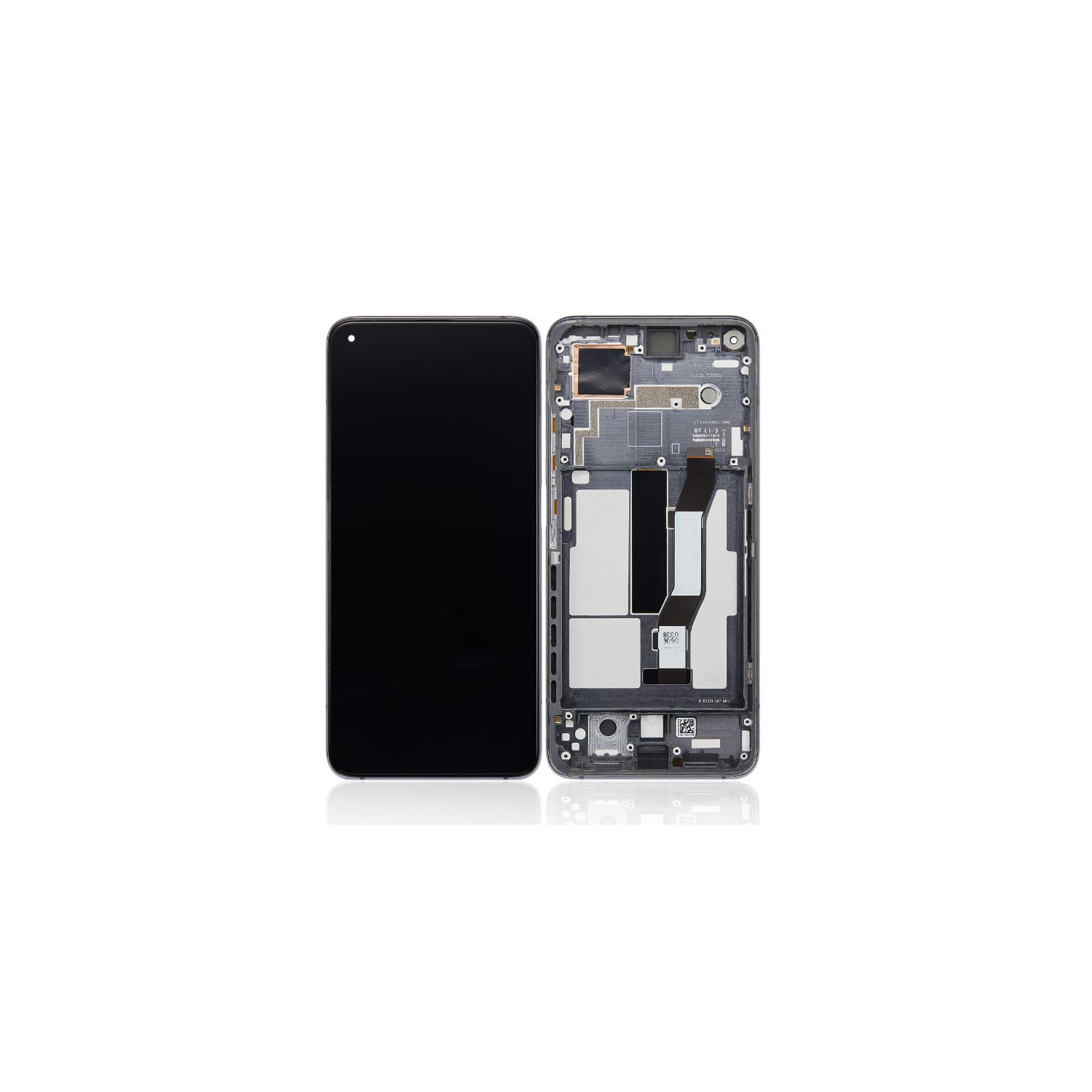 Refurbished (Excellent) - Replacement LCD Assembly With Frame Compatible For Xiaomi Redmi K30S / Mi 10T / Mi 10T Pro (Cosmic Black)