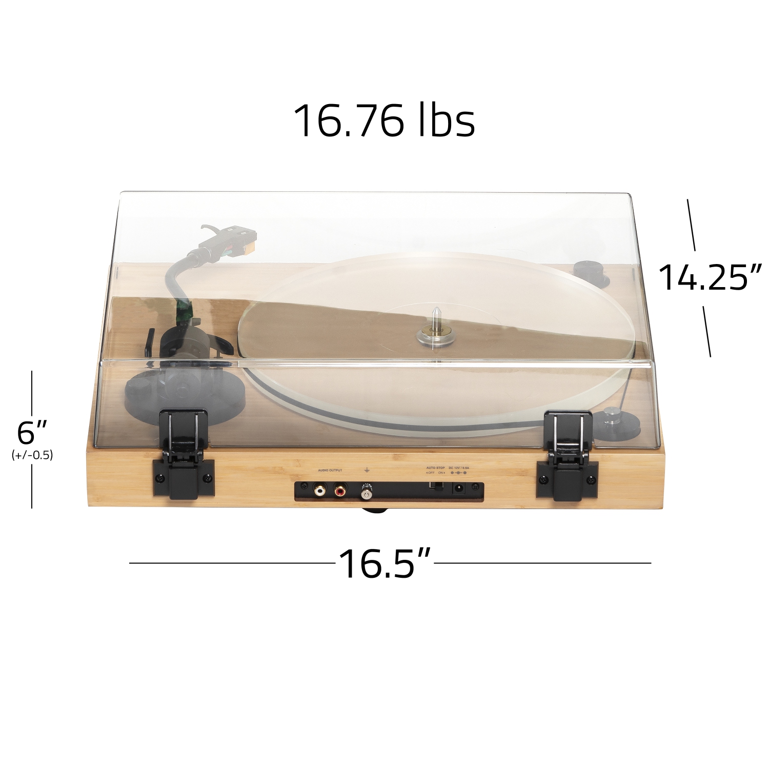 Fluance RT85N Reference High Fidelity Vinyl Turntable Record Player with Nagaoka MP-110 Cartridge & Acrylic Platter