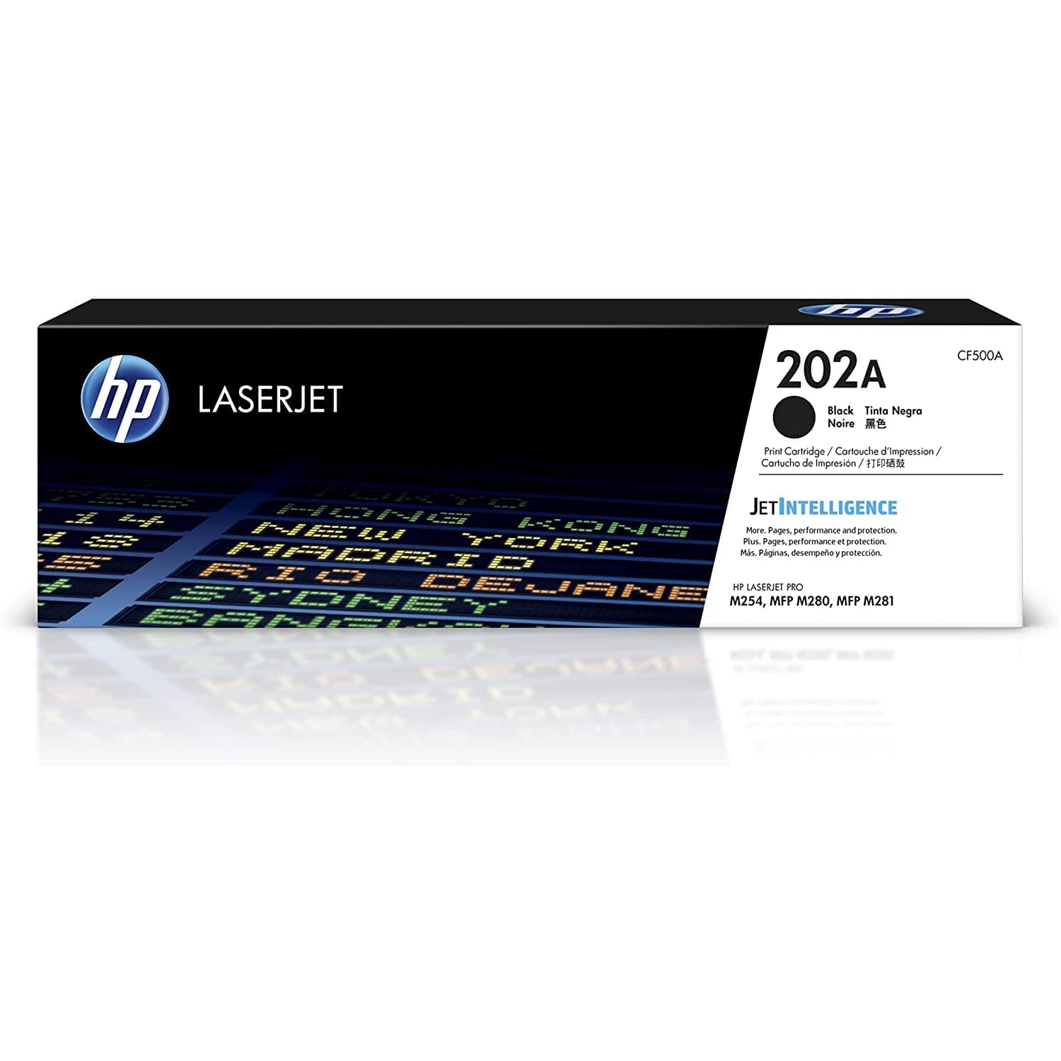 HP 202A (CF500A) Black Original Toner Cartridge