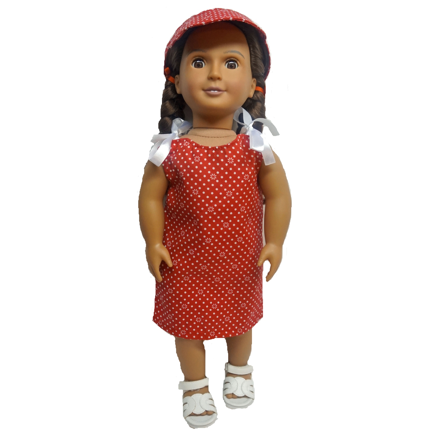 Doll Clothes Superstore Sporty Red Dots Outfit For 18 Inch Girl Dolls Like Our Generation My Life American Girl Dolls