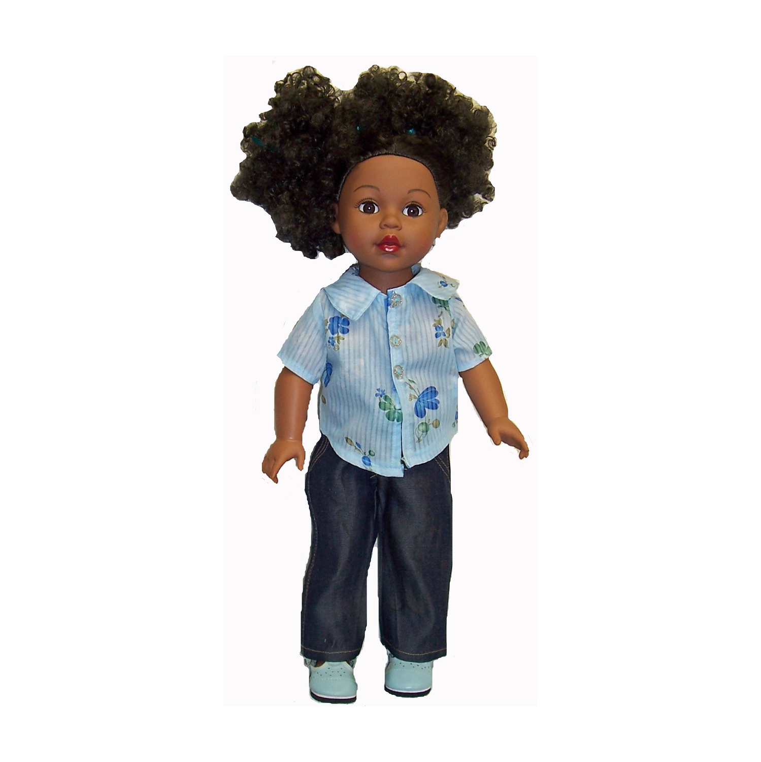 Casual Jeans With Shirt For 18 Inch Dolls