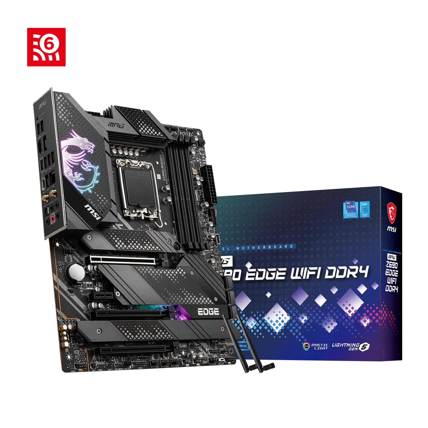 MSI MPG Z690 Edge WiFi Gaming Motherboard