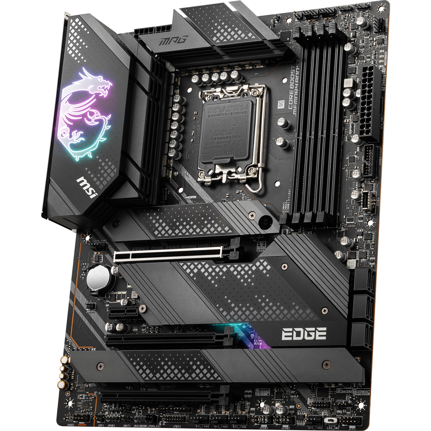 MSI MPG Z690 Edge WiFi Gaming Motherboard (Supports 12th Gen Intel