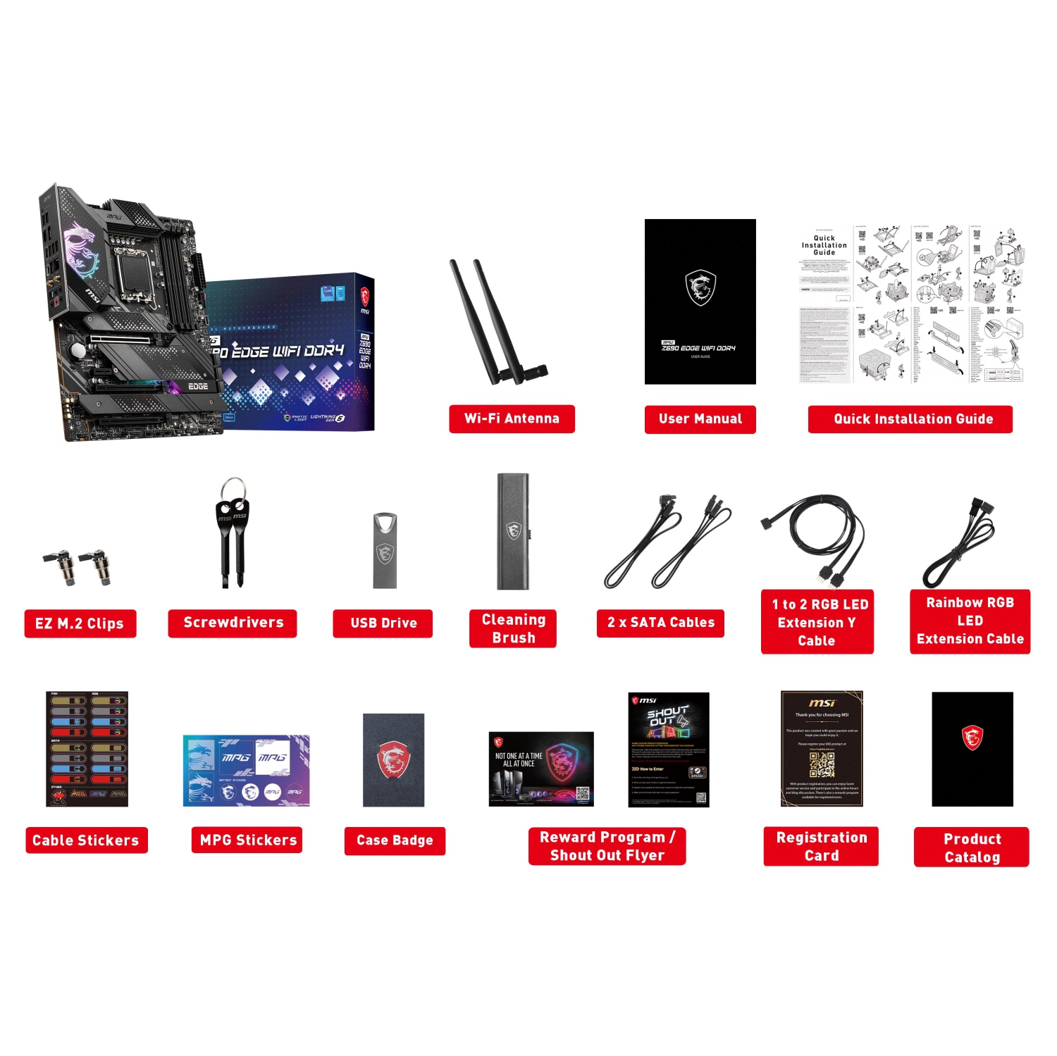 MSI MPG Z690 Edge WiFi Gaming Motherboard