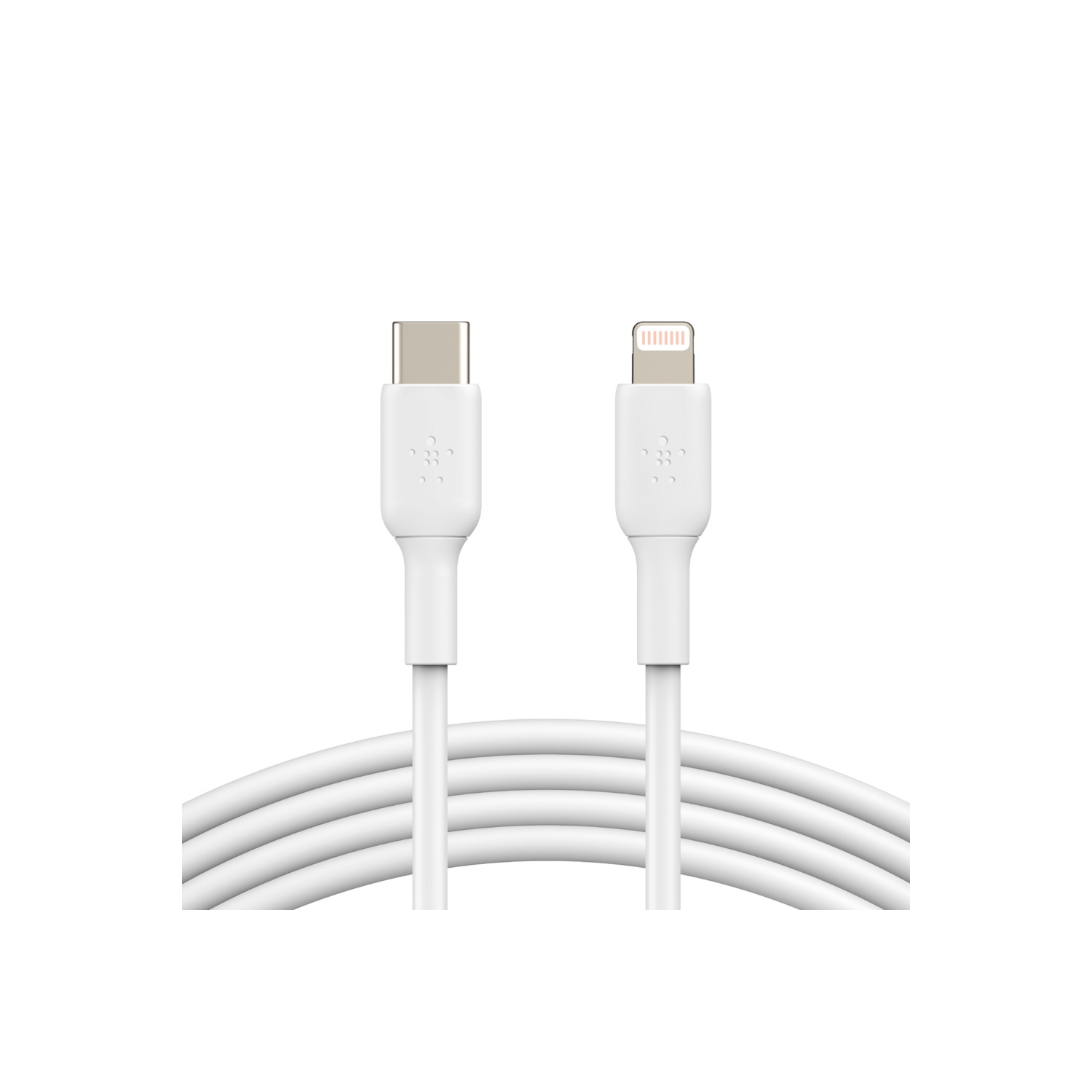 Câble de 1 m de Belkin Câble USB-C/Lightning - Blanc - (CAA003BT1MWH)
