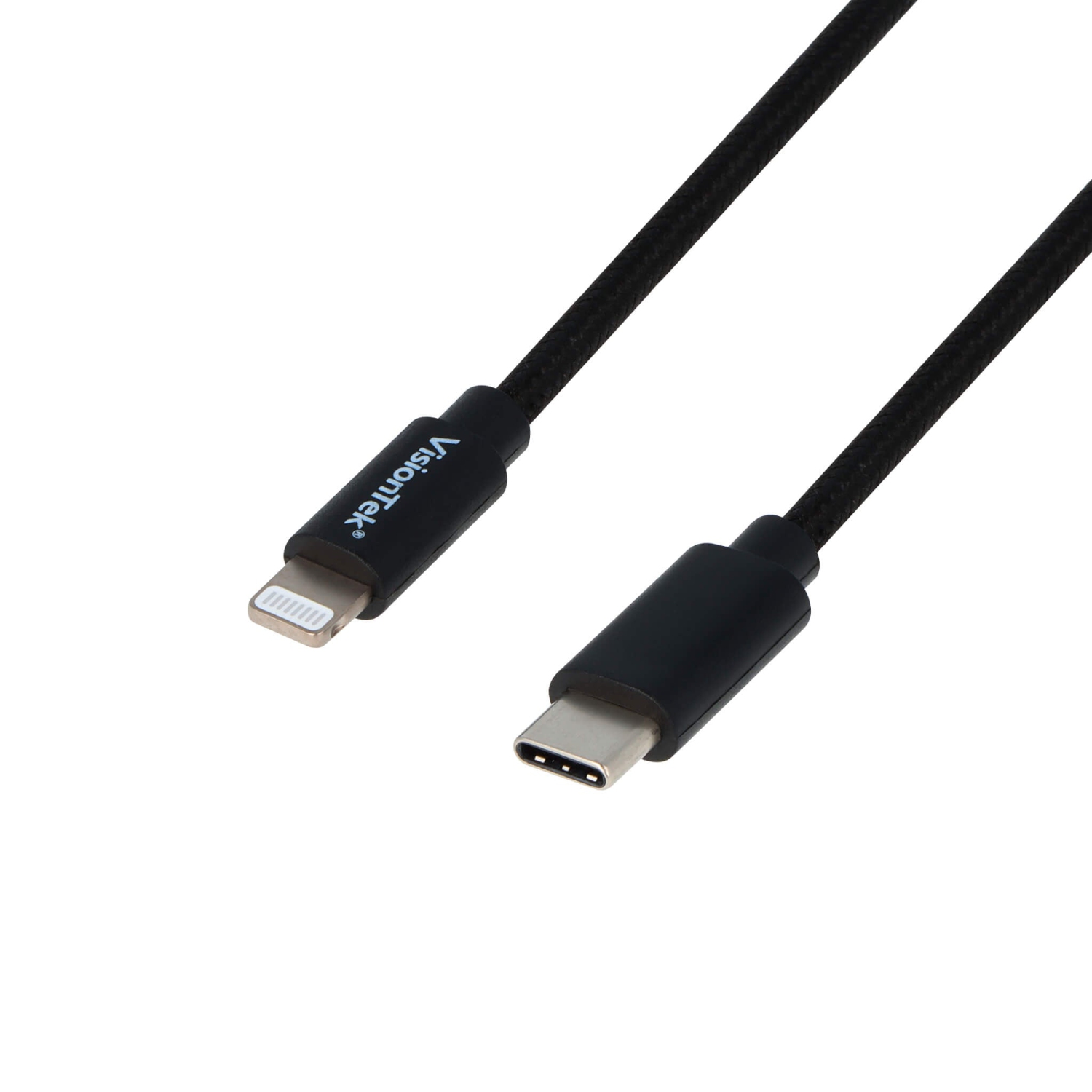 VisionTek – 1 m Câble USB-C/Lightning - Noir - (901267)