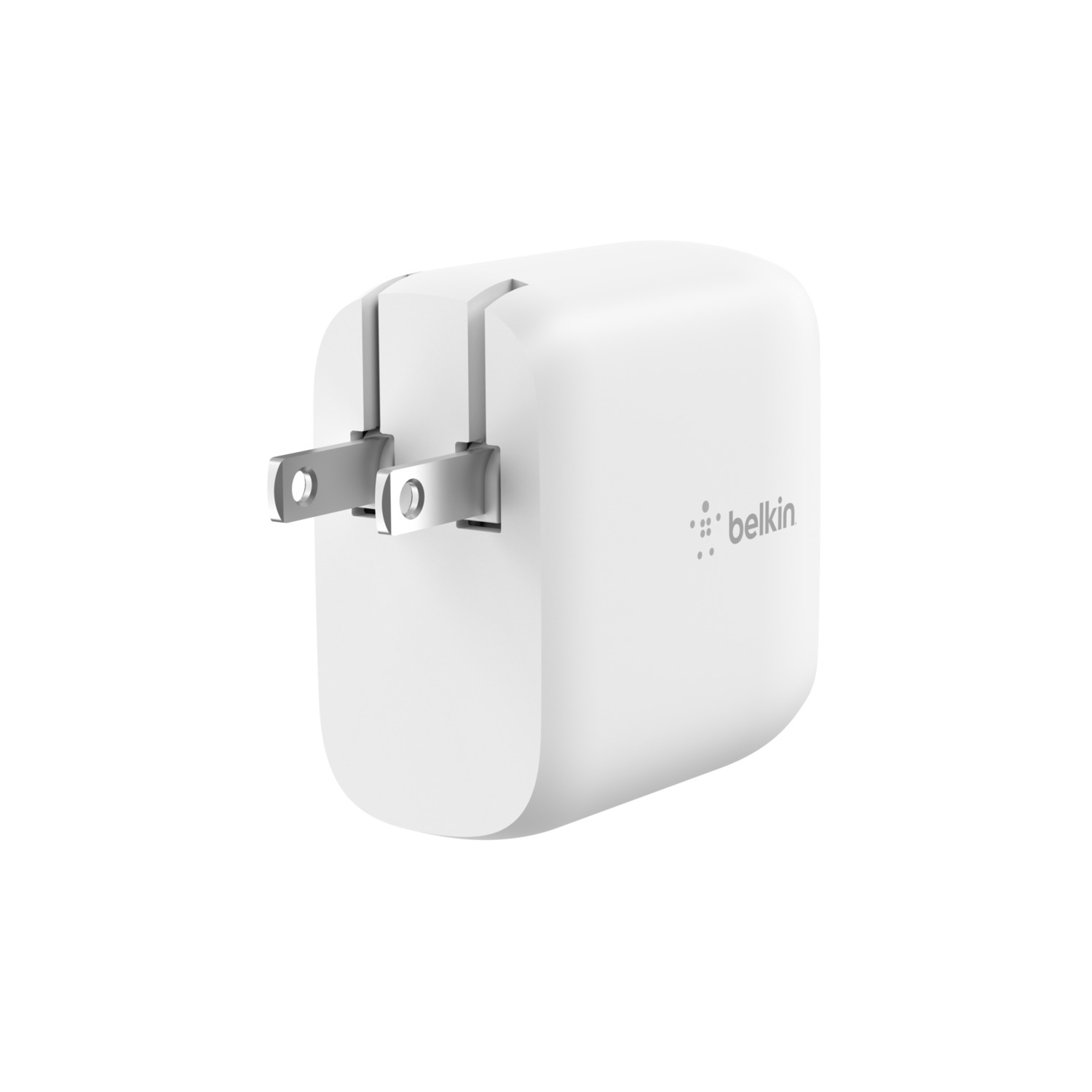 Belkin Boost Charge 40W Dual USB-C PD Wall Charger - White -